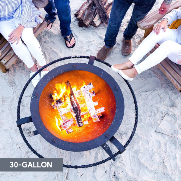 SmokeLESS Wood Burning Fire Pits/Cooking Kettles