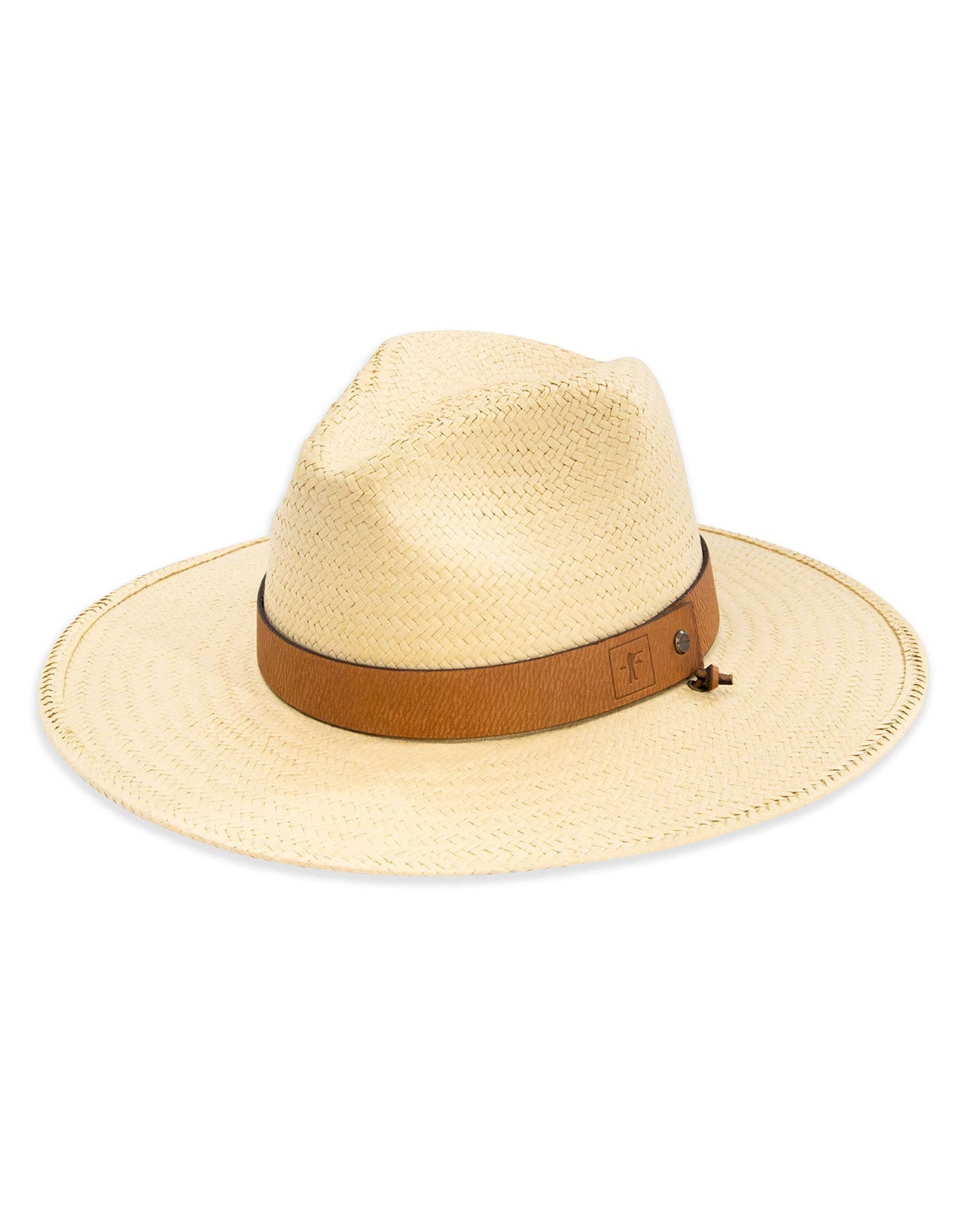 Burlap Straw Brimmed Field Hat