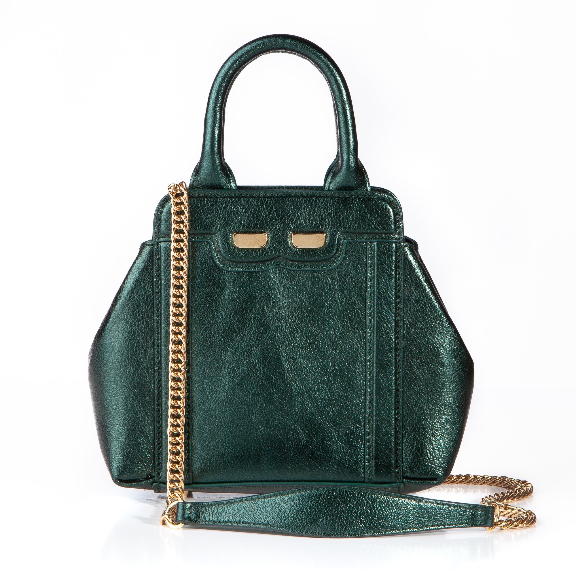 Mini Nott in Metallic Green