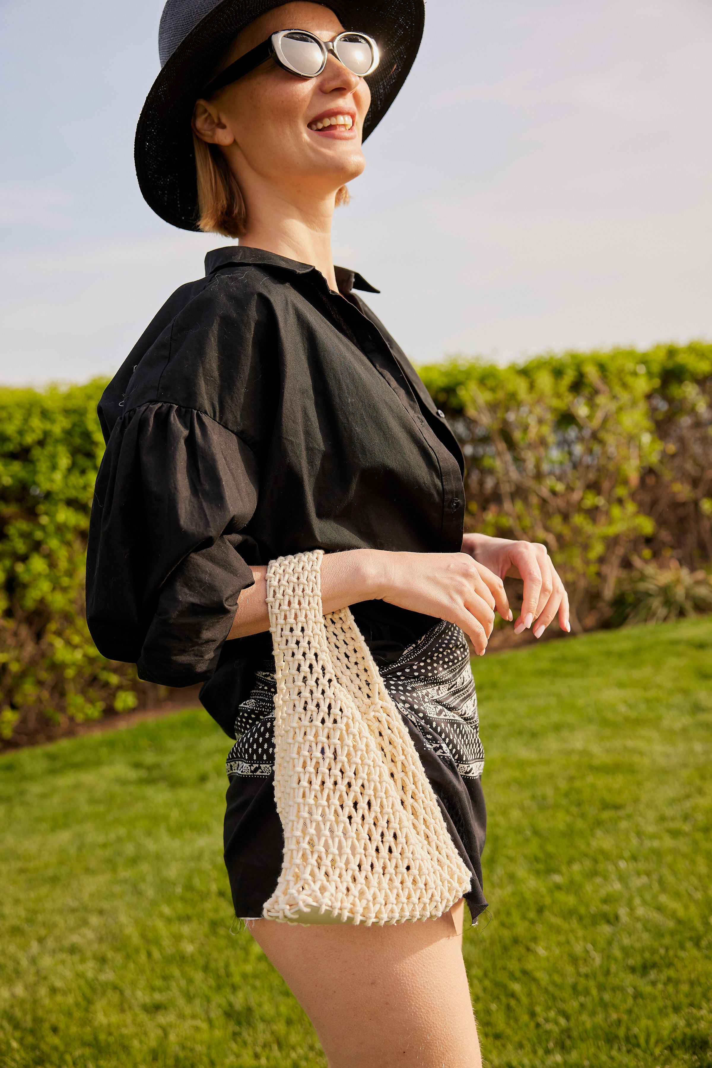 Lizzie Cotton Mini Bag