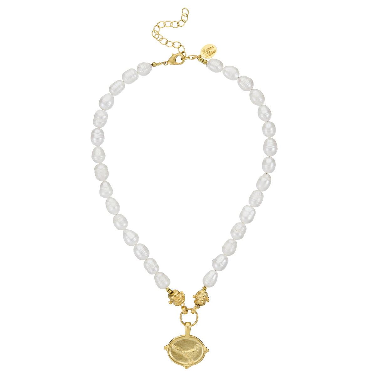 Pheasant Pearl Necklace