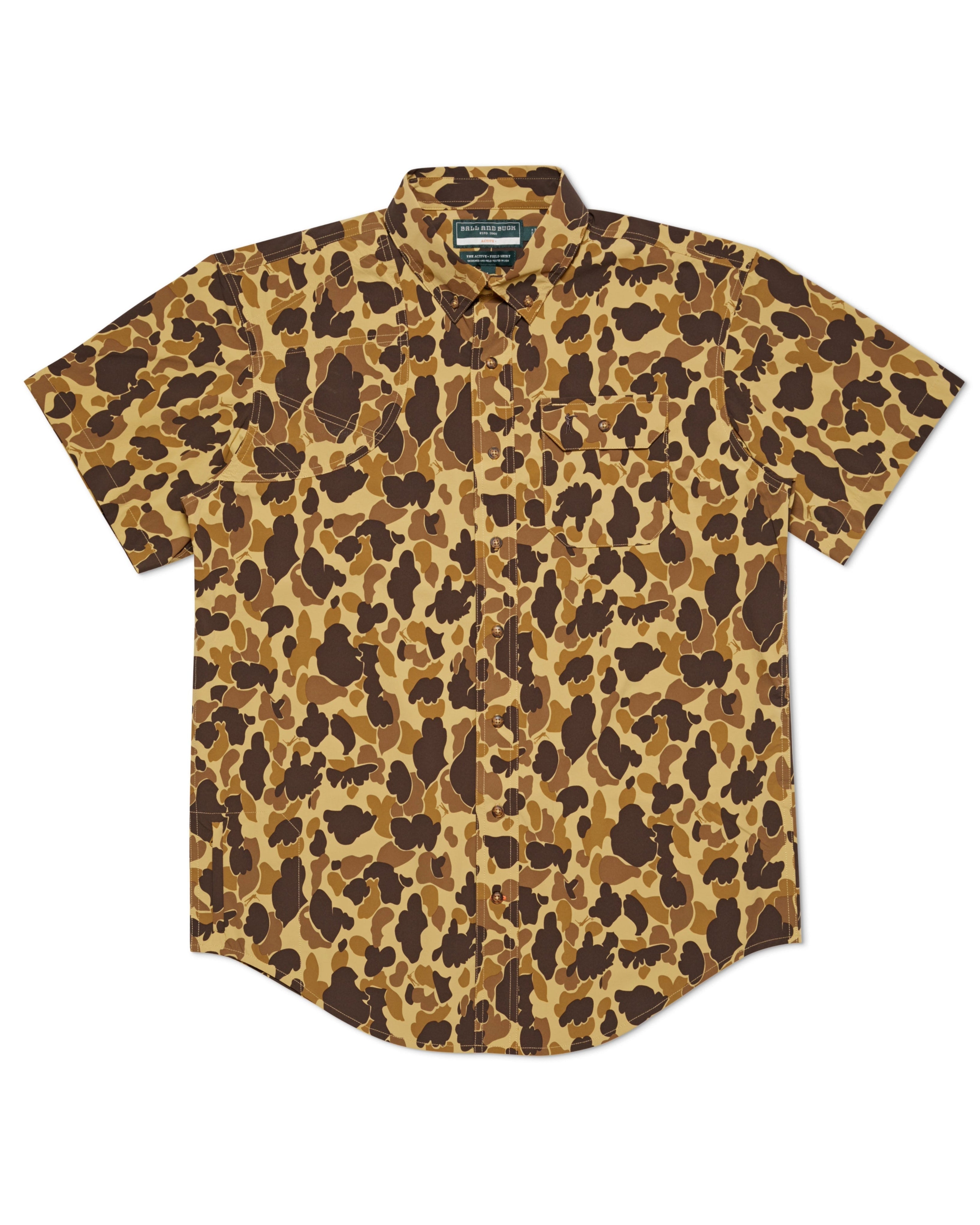 Active+ Field Shirt, Short Sleeve - Original Camo