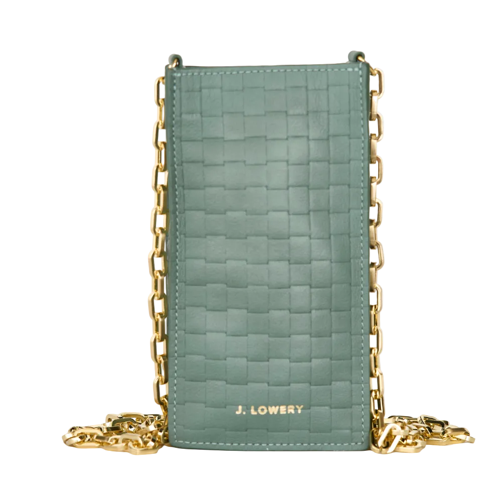 Phone Pouch in Sea Glass