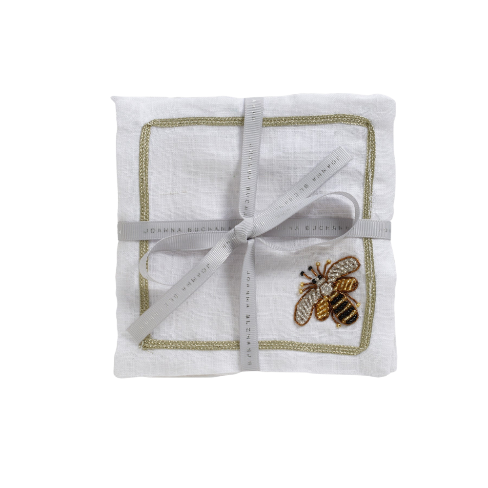 Stripey Bee Cocktail Napkins