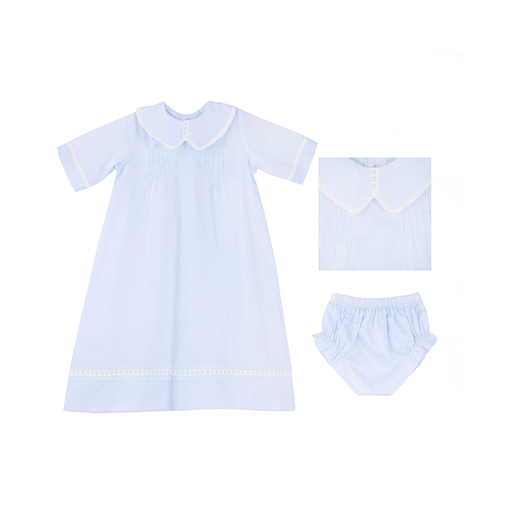 BABY SIMPLE COTTON DAYGOWN