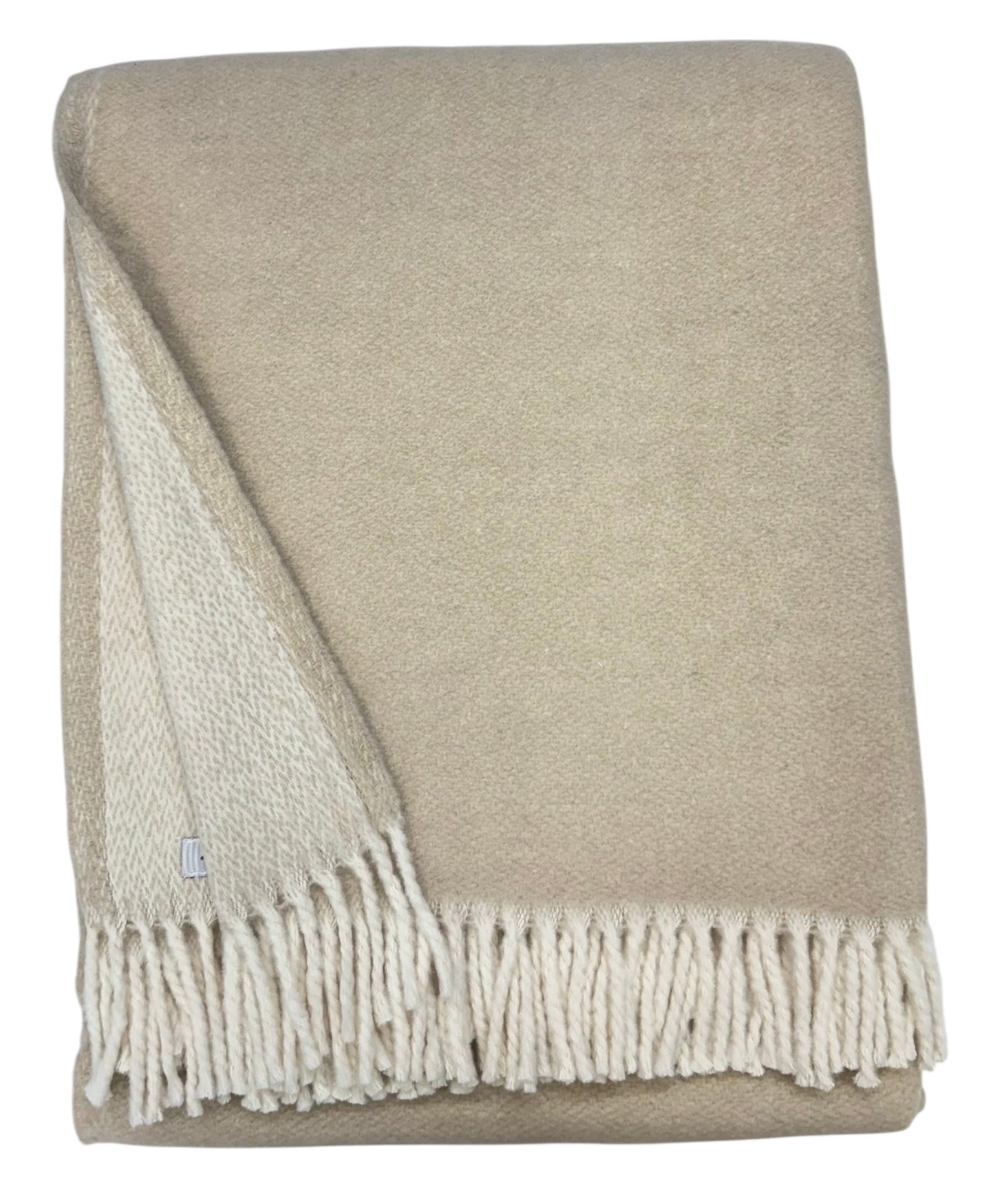 Double Faced Solid Mini Chevron Throw