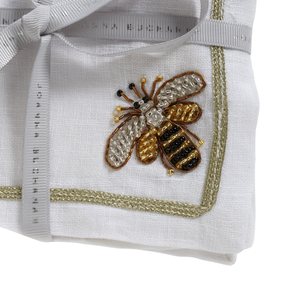 Stripey Bee Cocktail Napkins