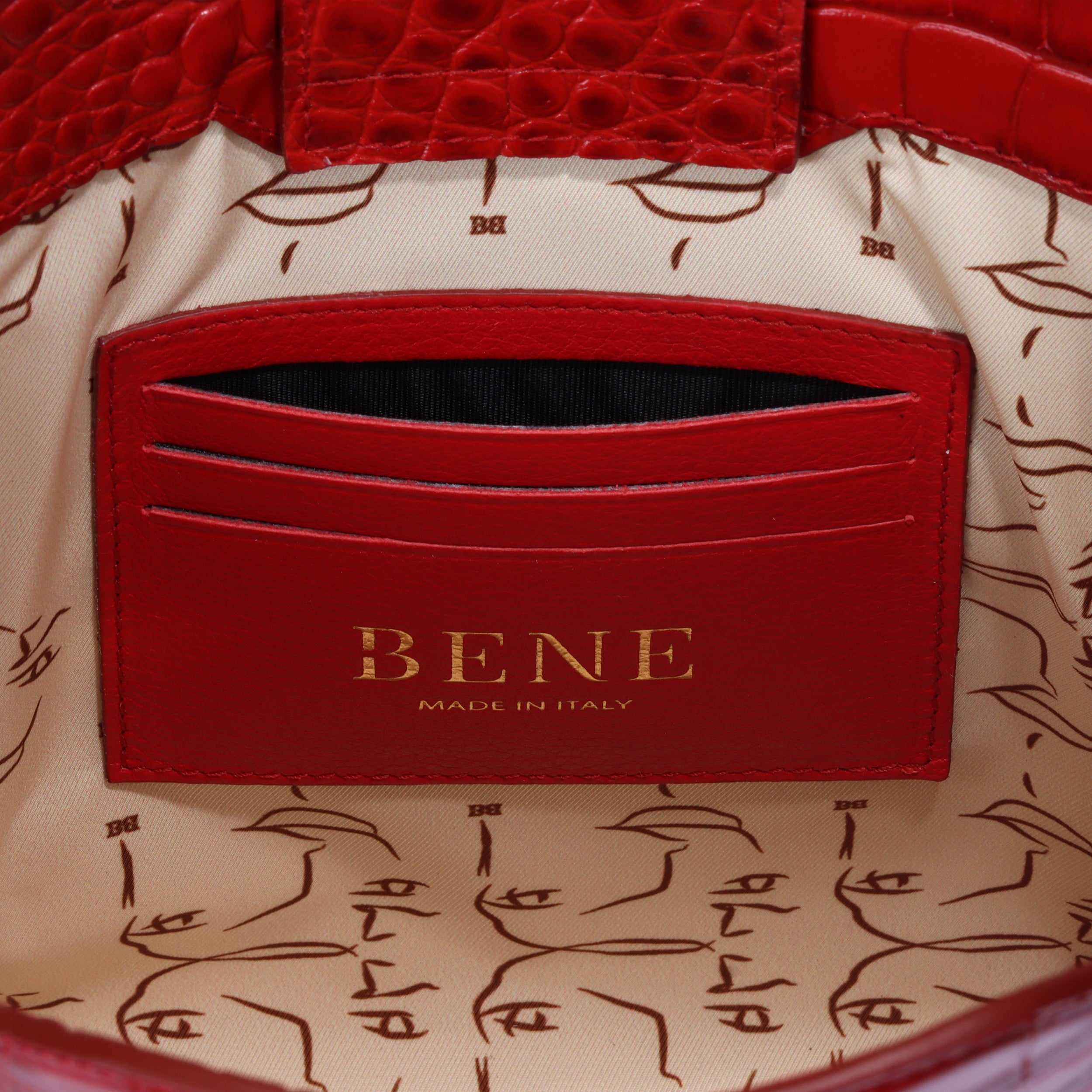 The Louise in Red Croc