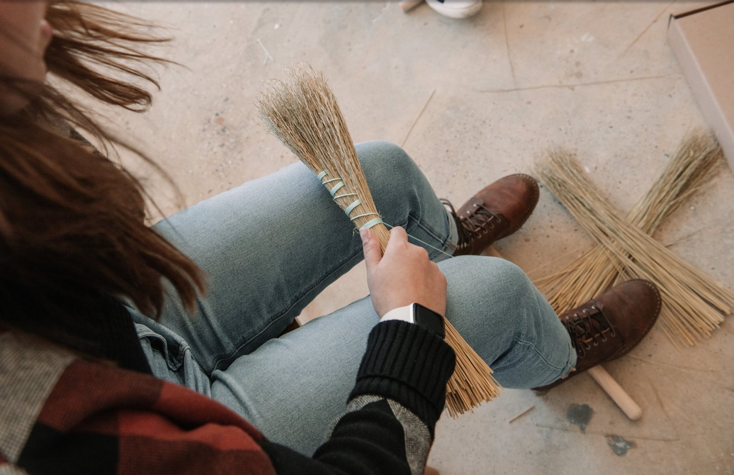 Broom Making Kit: Handbrooms!