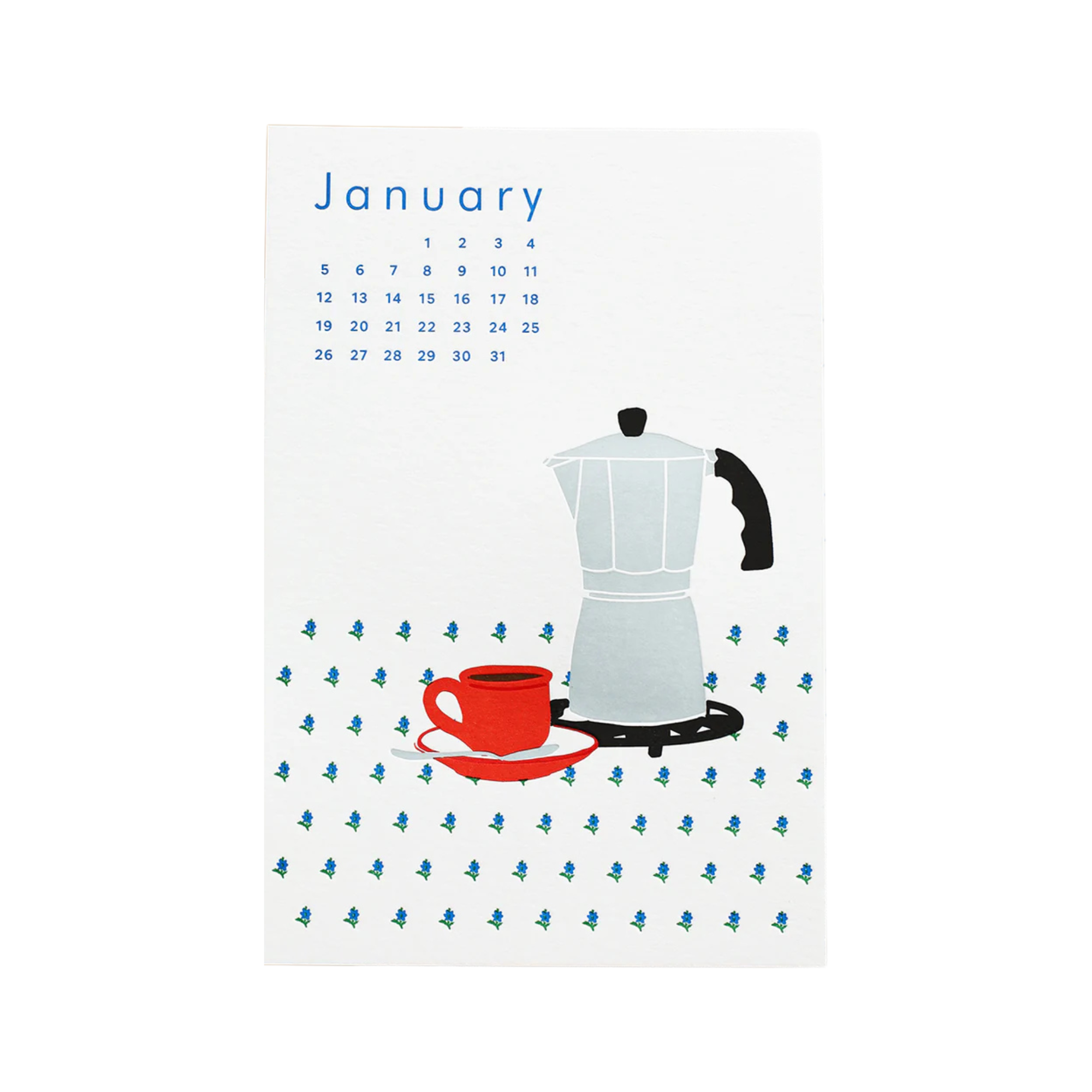 2025 Letterpress Calendar