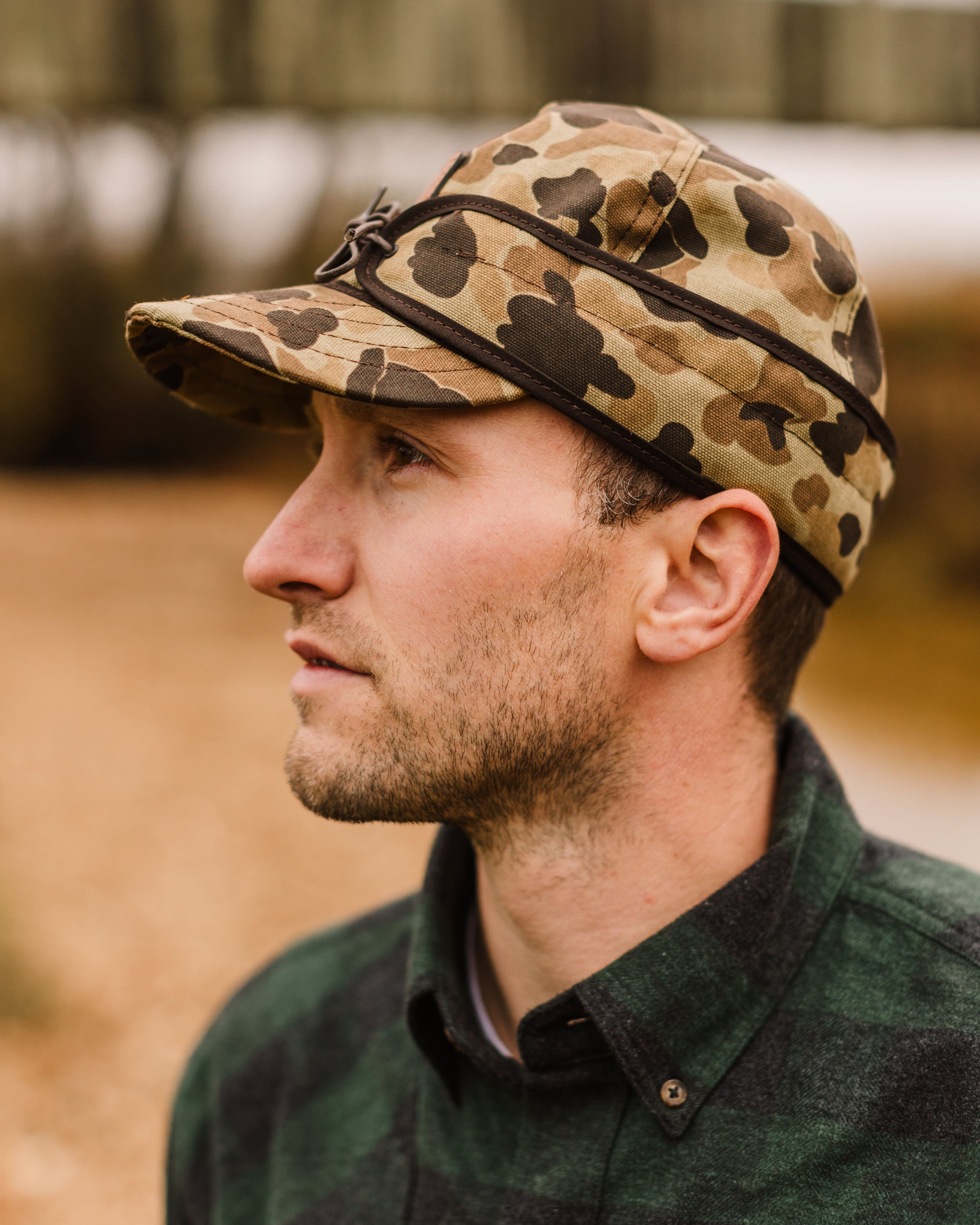 Stormy Kromer x Ball and Buck Original Cap in Original Camo