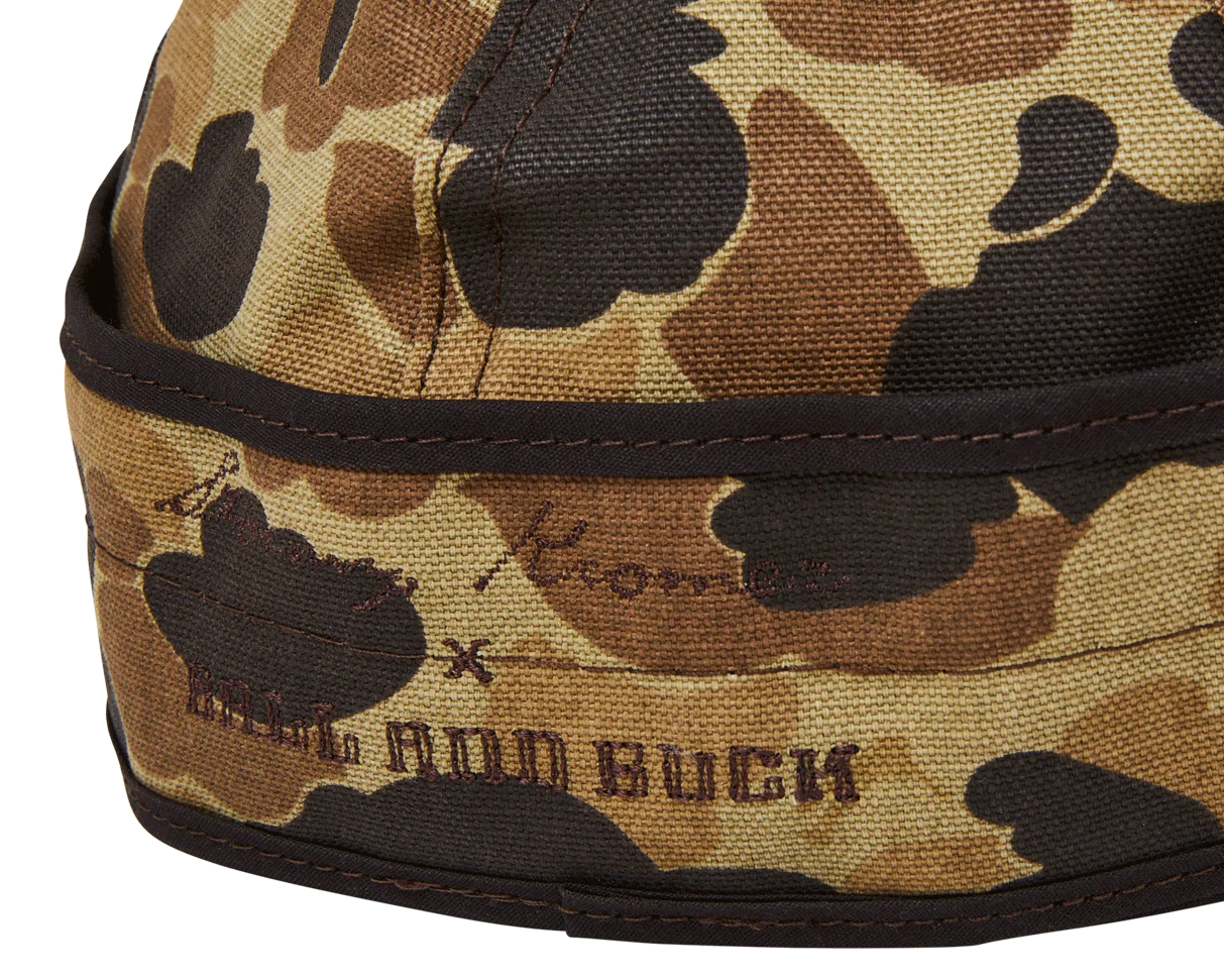 Stormy Kromer x Ball and Buck Original Cap in Original Camo