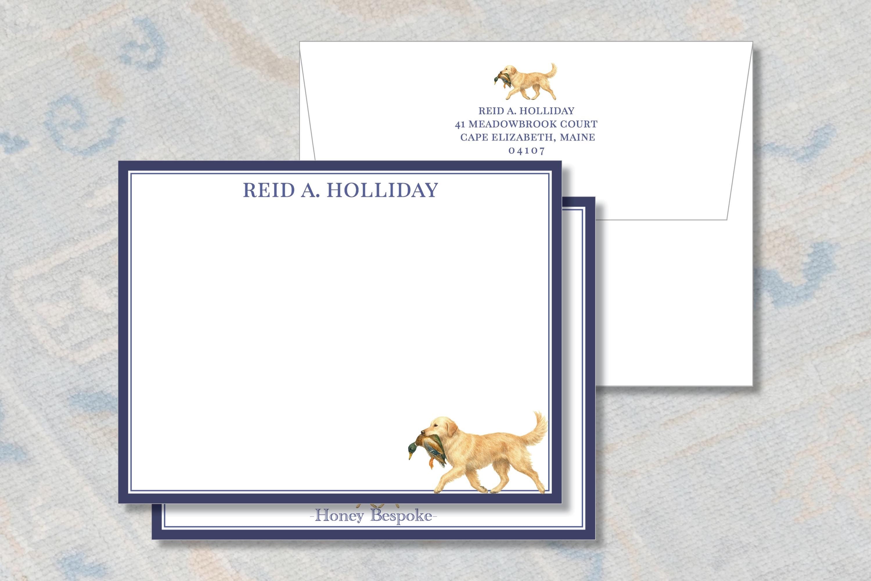 Labrador Hunting Dog Stationery