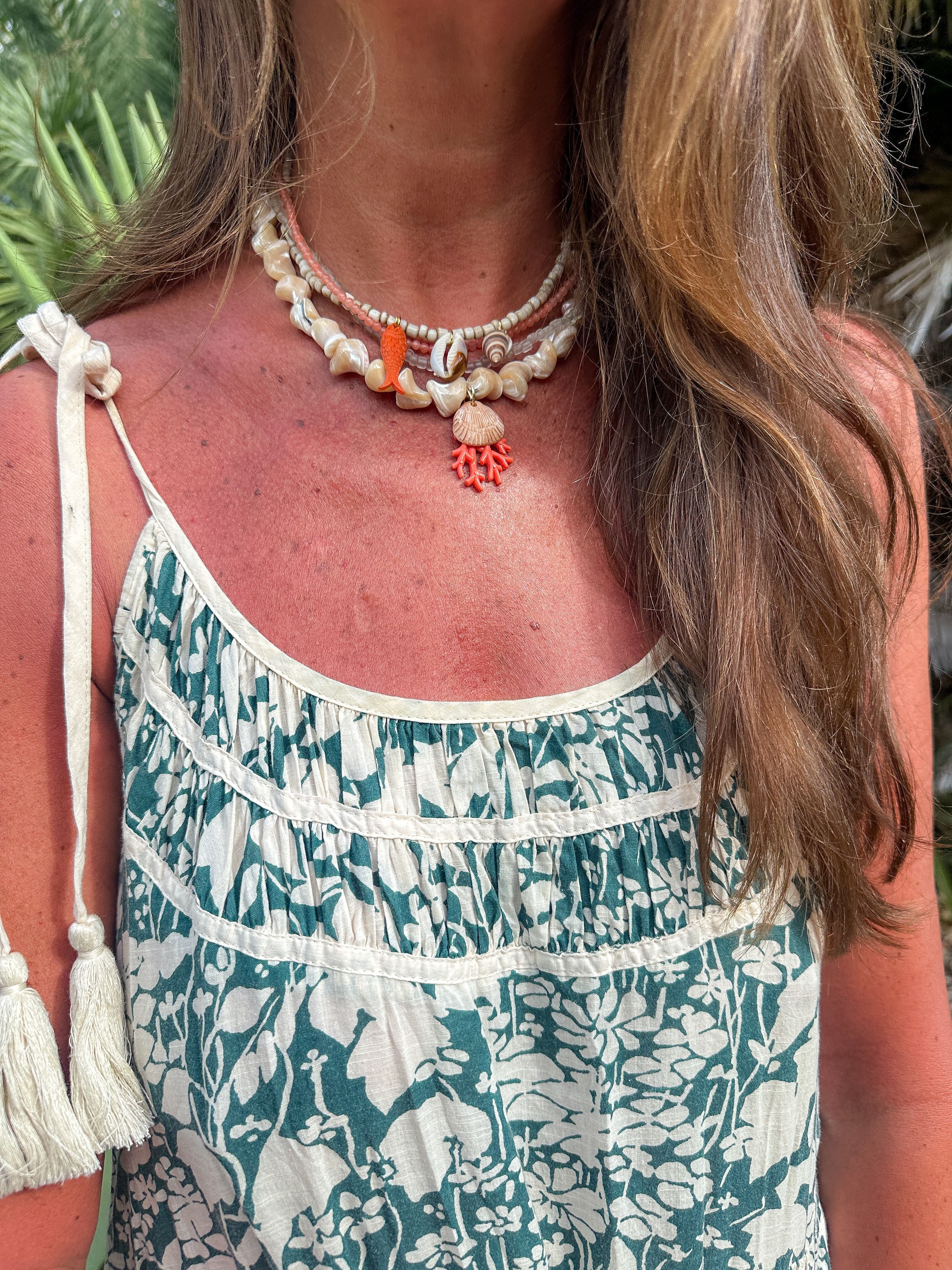 Seed Choker Necklace | Coral Bay