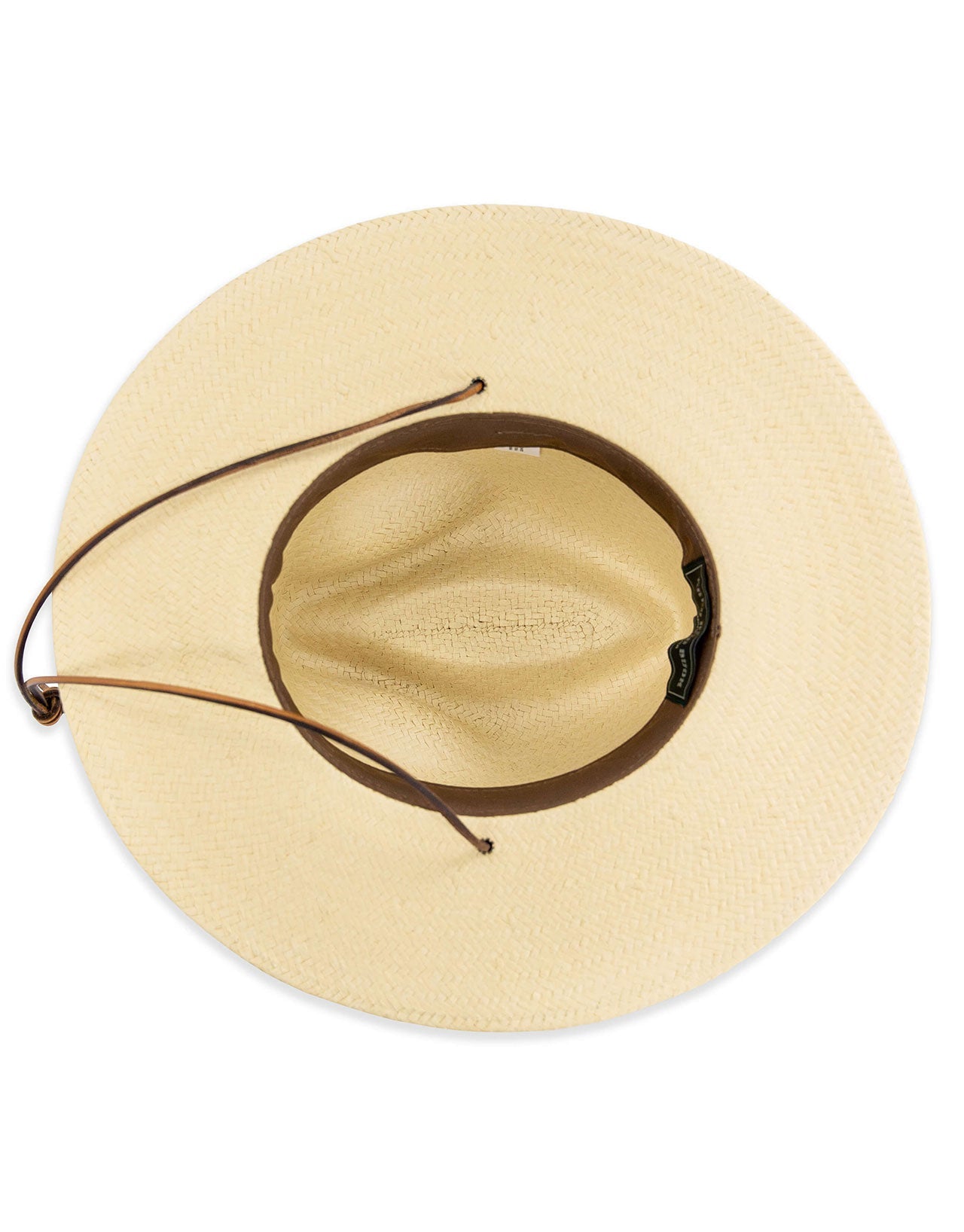 Burlap Straw Brimmed Field Hat