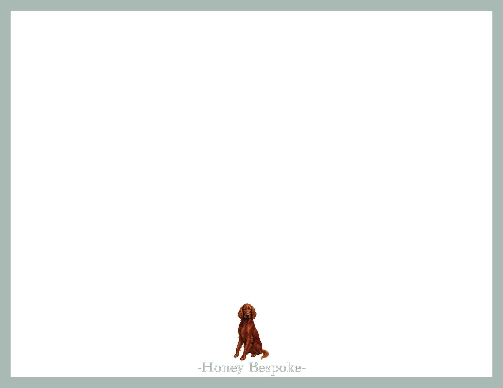 Irish Setter Stationery