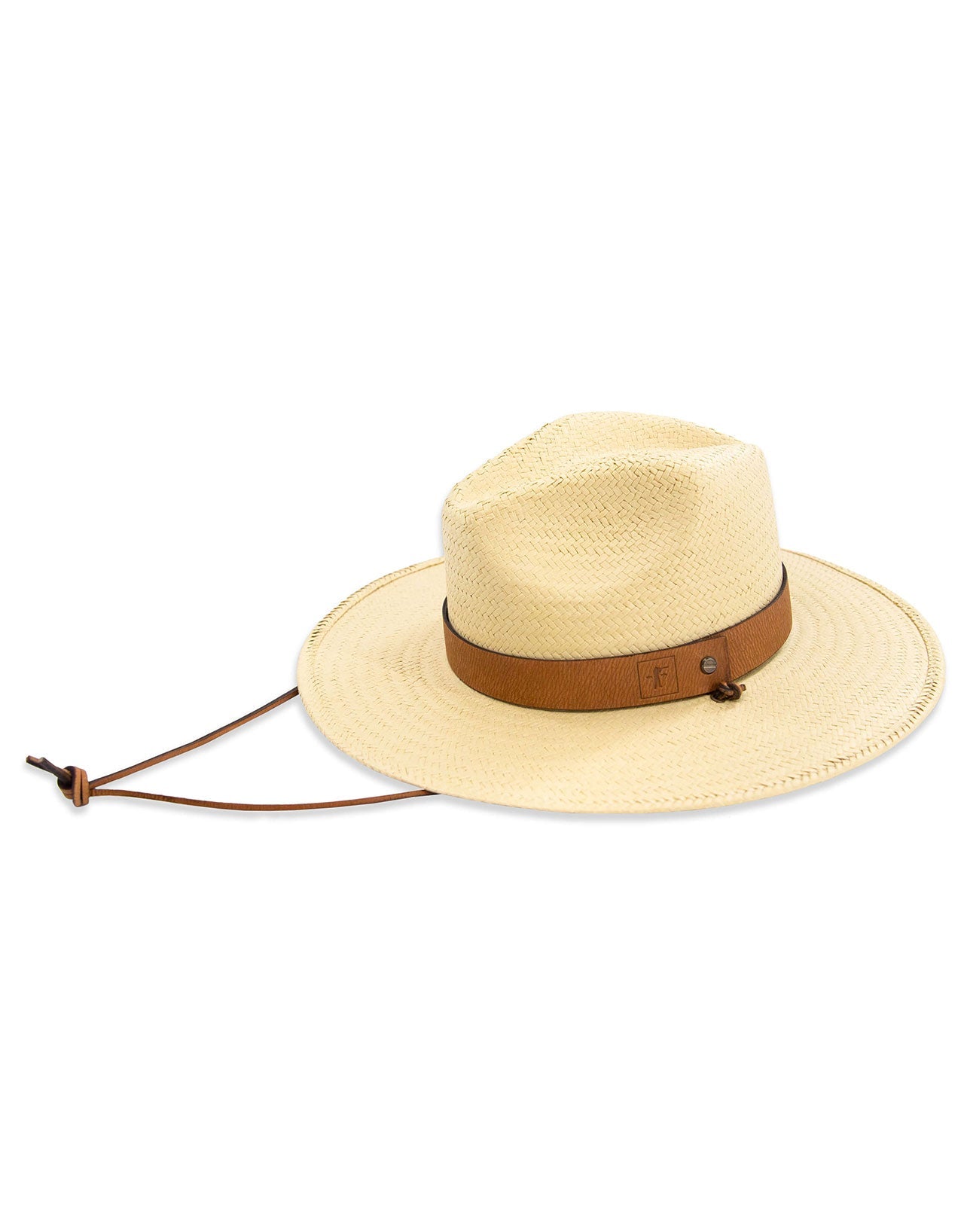 Burlap Straw Brimmed Field Hat