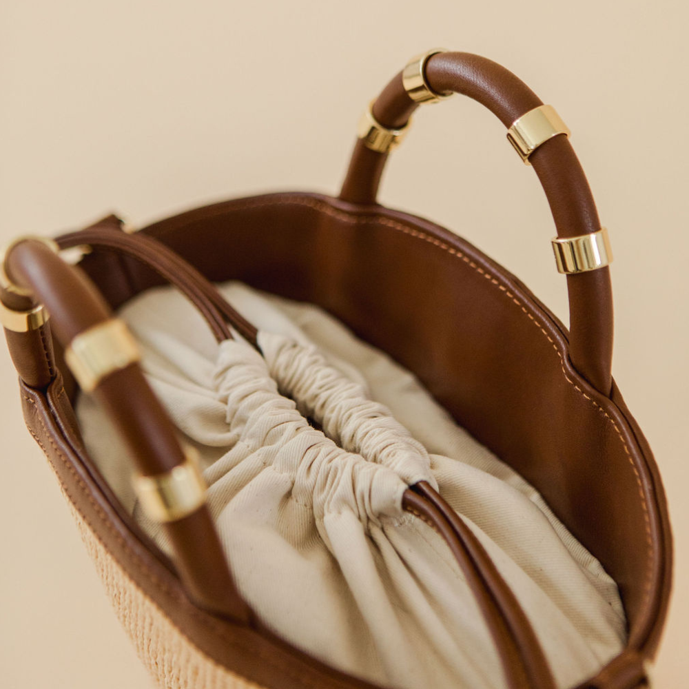MINI TOTE | Raffia