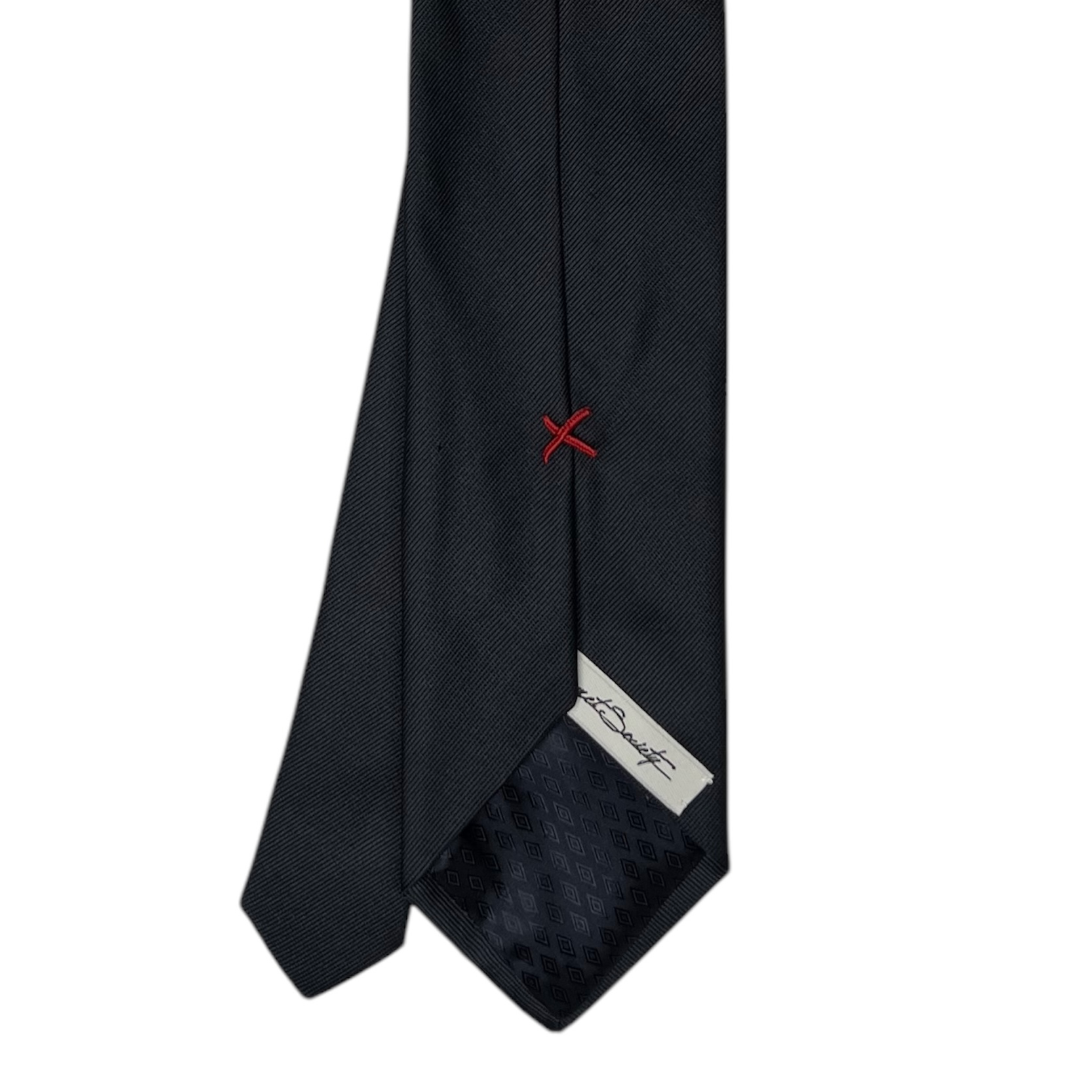 Dark Navy Twill Formal Tie