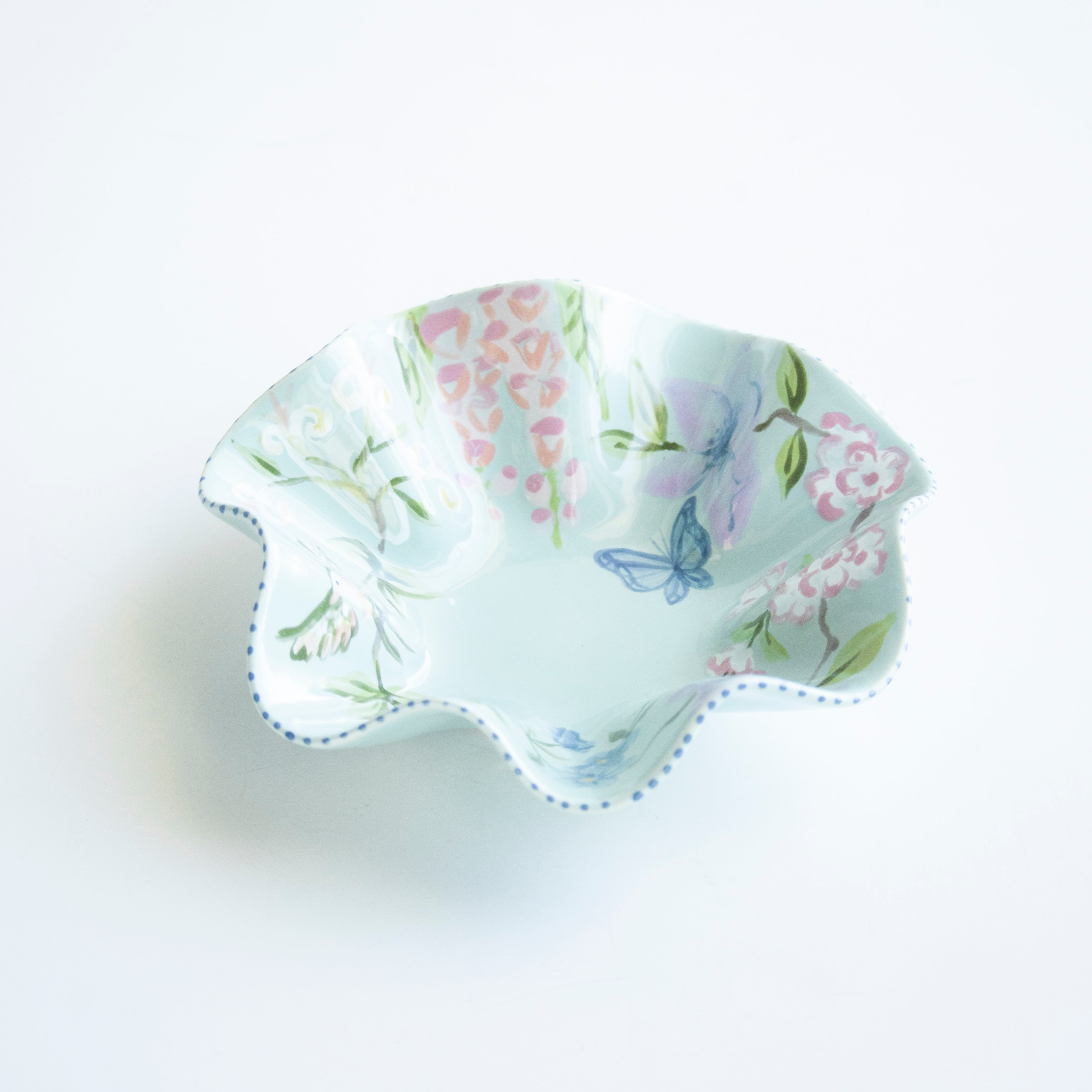 Alene Southern Chinoiserie Wavy Bowl
