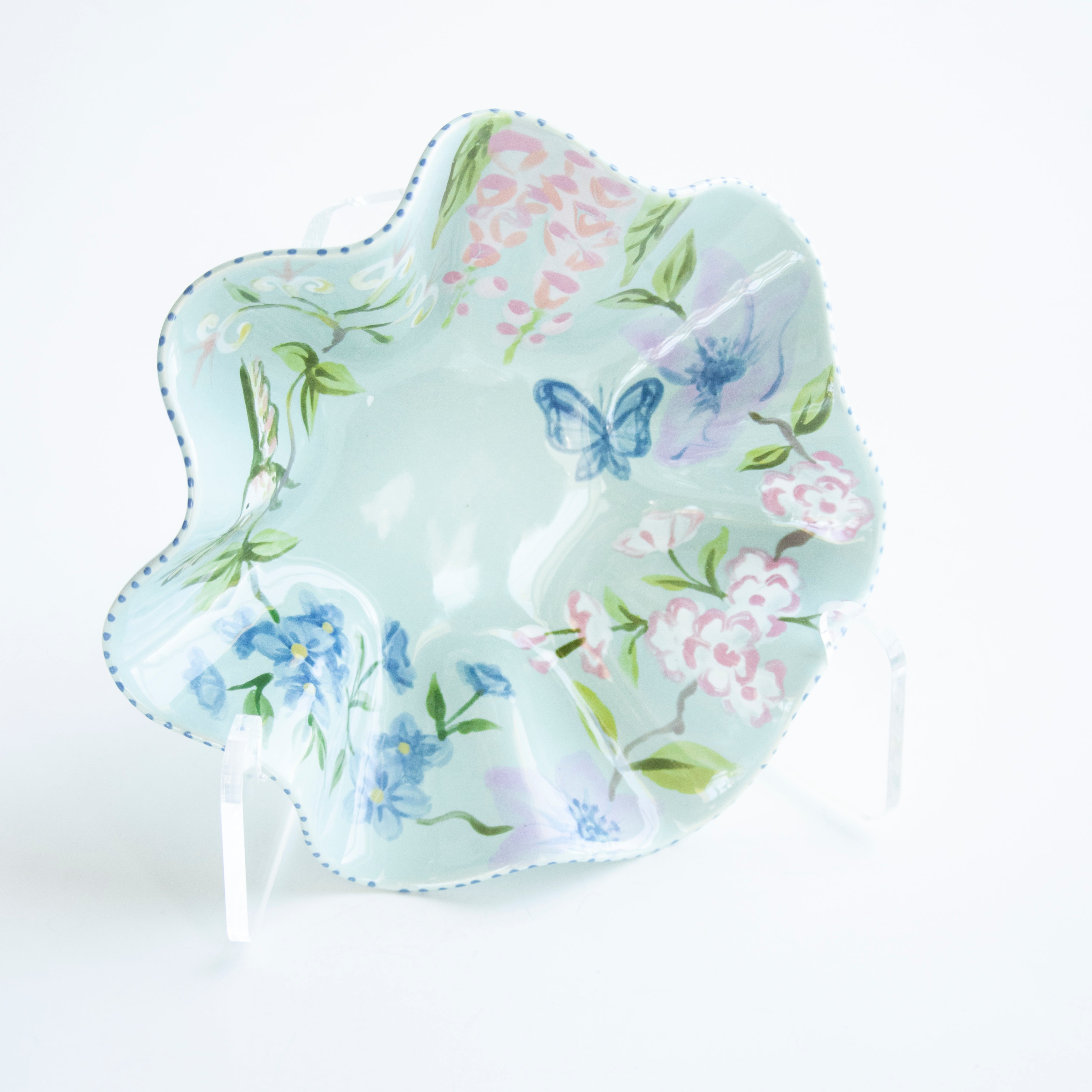 Alene Southern Chinoiserie Wavy Bowl