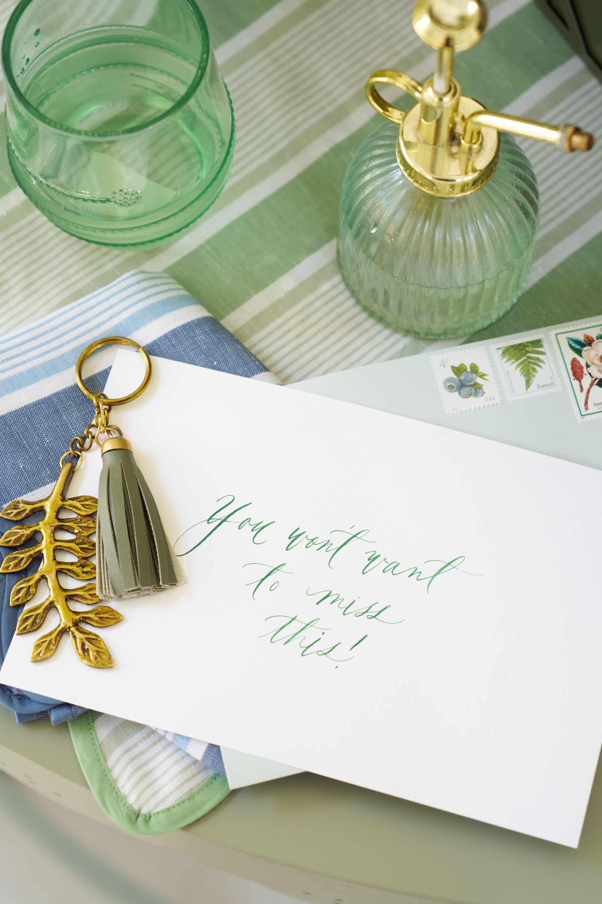 Trailing Vine Key Chain