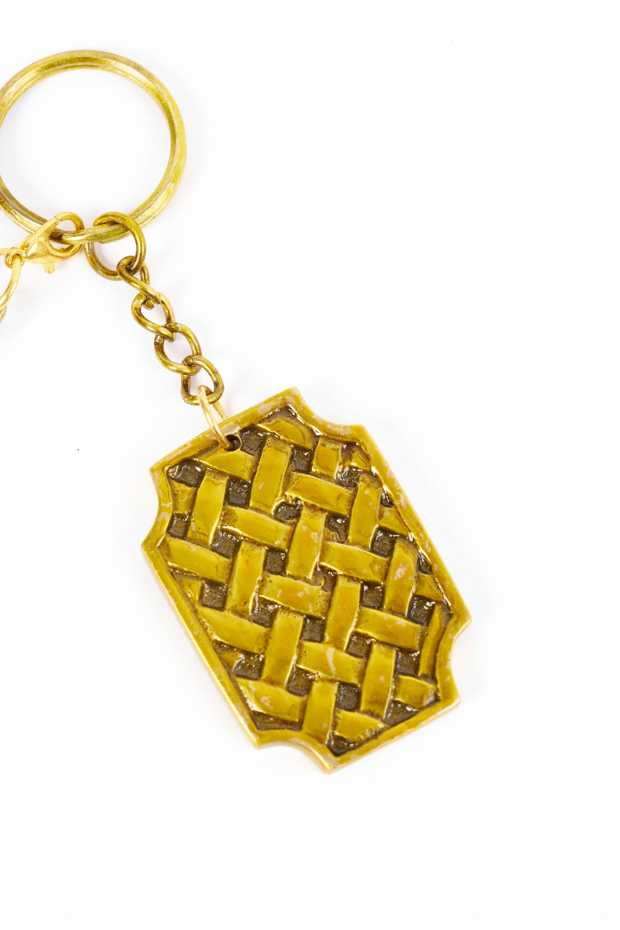 Classic Lattice Key Chain