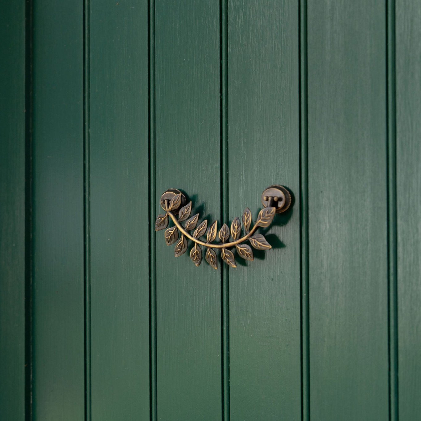 Brass Leaf Door Knocker