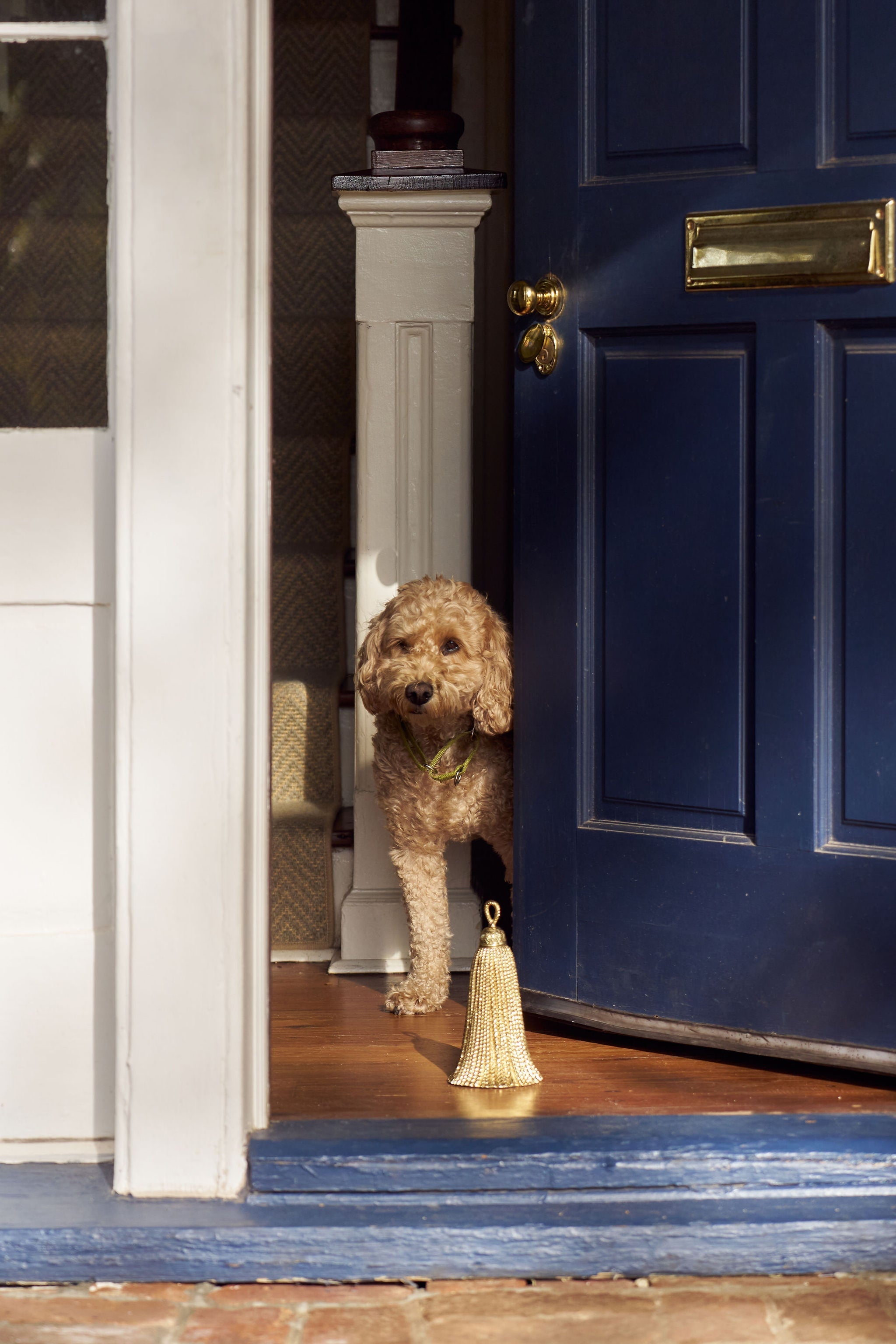 Brass Tassel Door Stopper