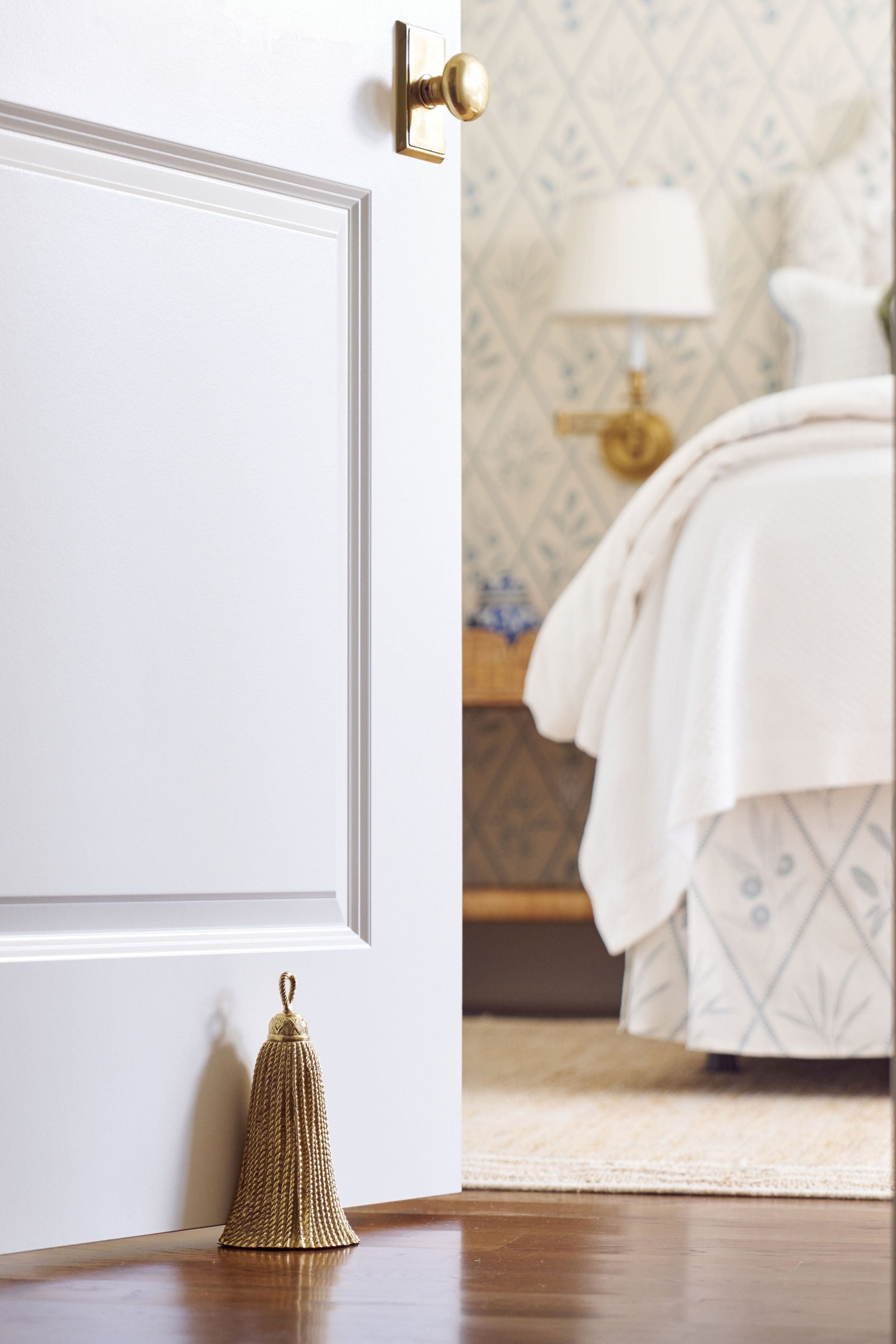 Brass Tassel Door Stopper