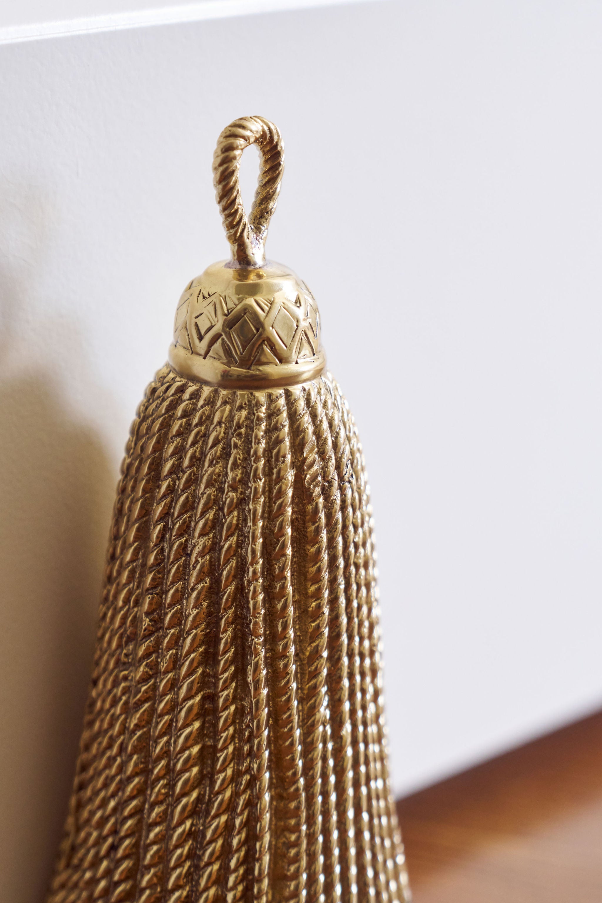 Brass Tassel Door Stopper