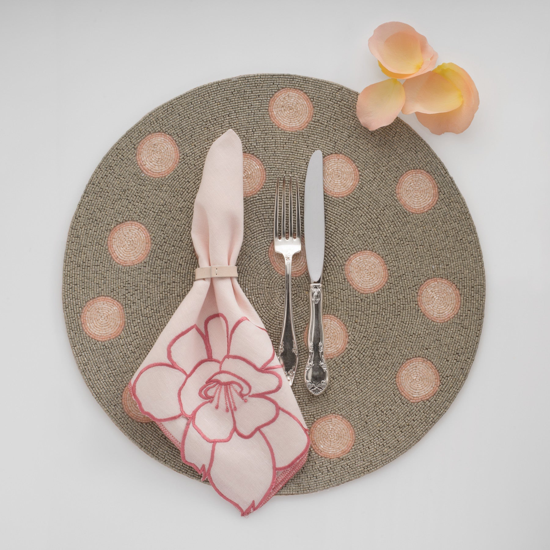 Peony Dinner Napkins