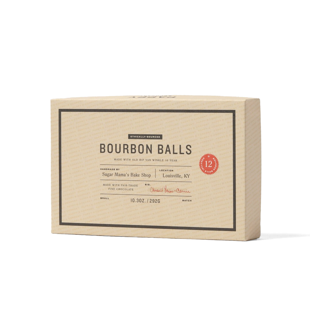 Pappy & Company Handmade Bourbon Balls (Pack of 12)
