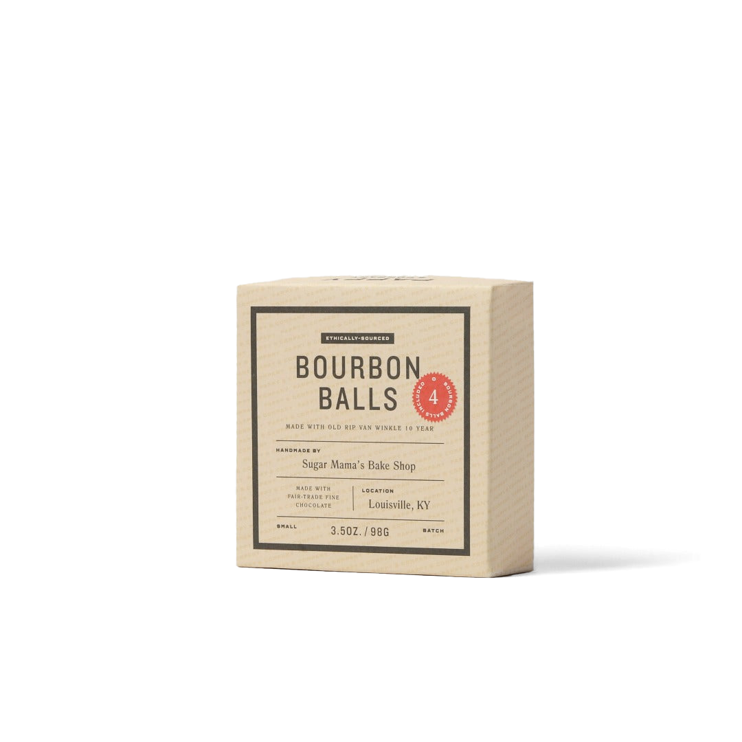Pappy & Company Handmade Bourbon Balls (Pack of 4)