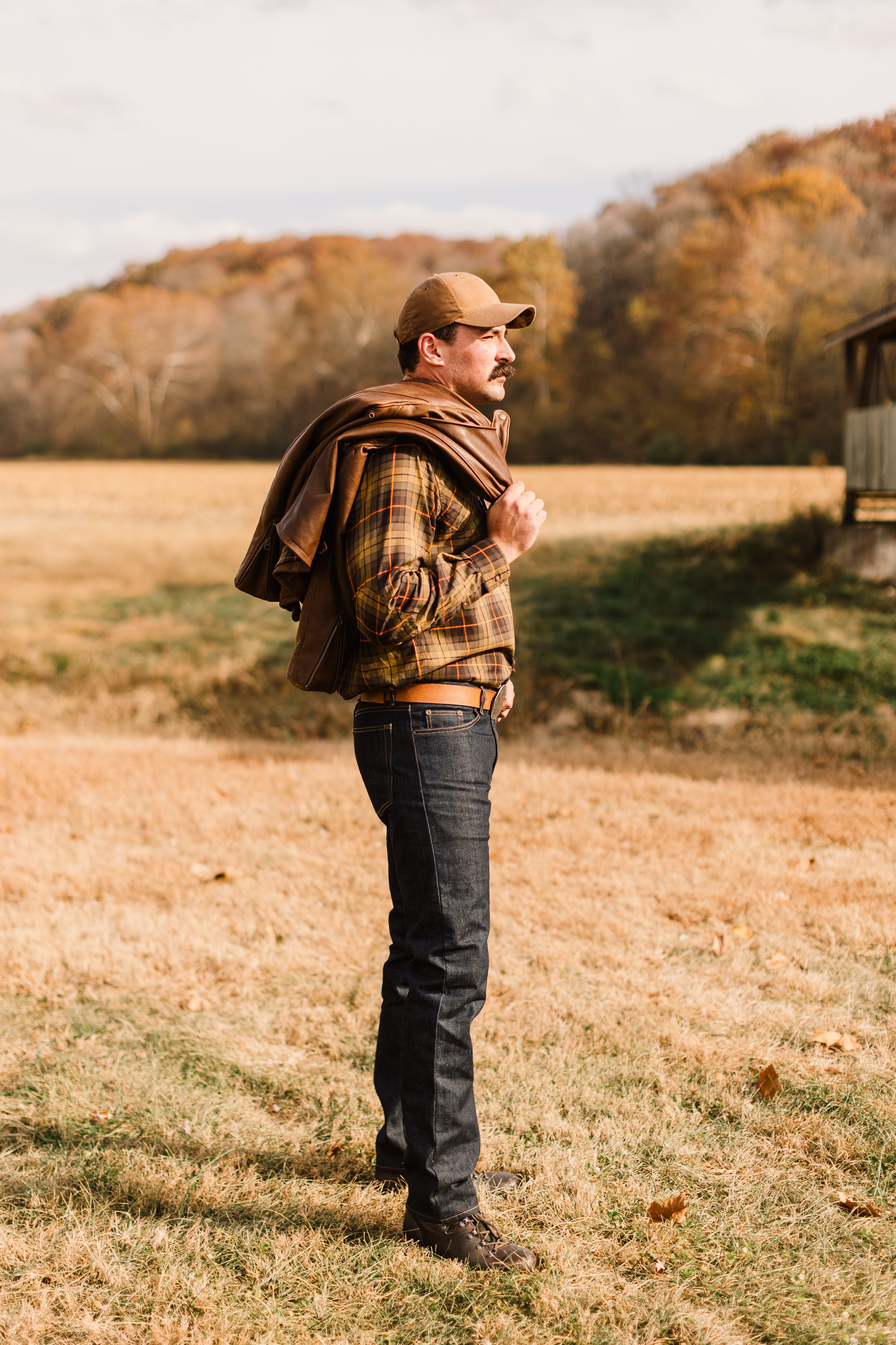 Schott x Ball and Buck Perfecto Leather Jacket