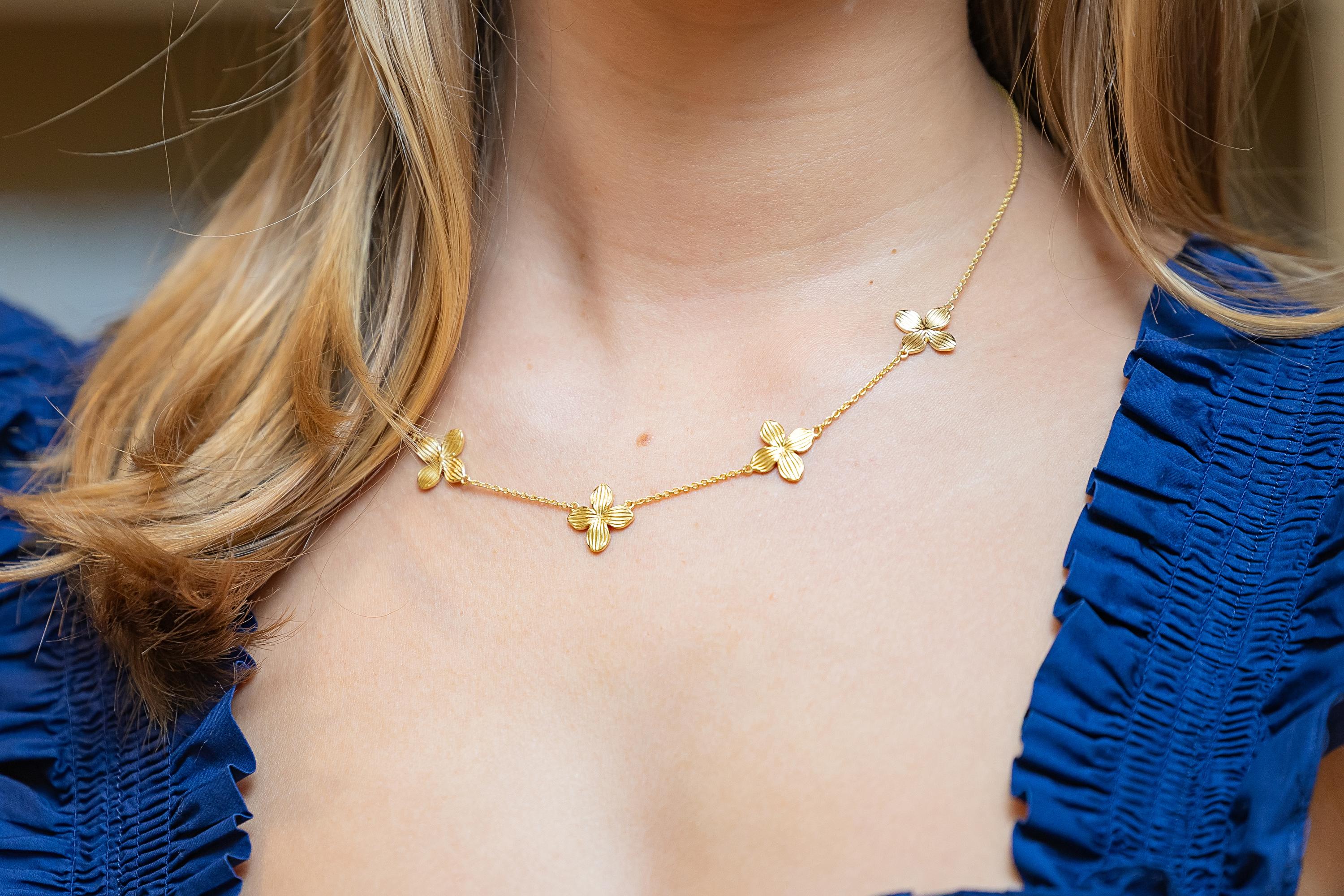 Bloom Multi Flower Necklace