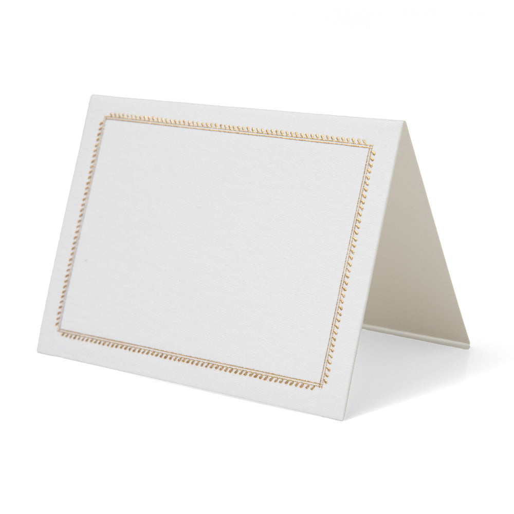 Letterpress Folded Place Cards