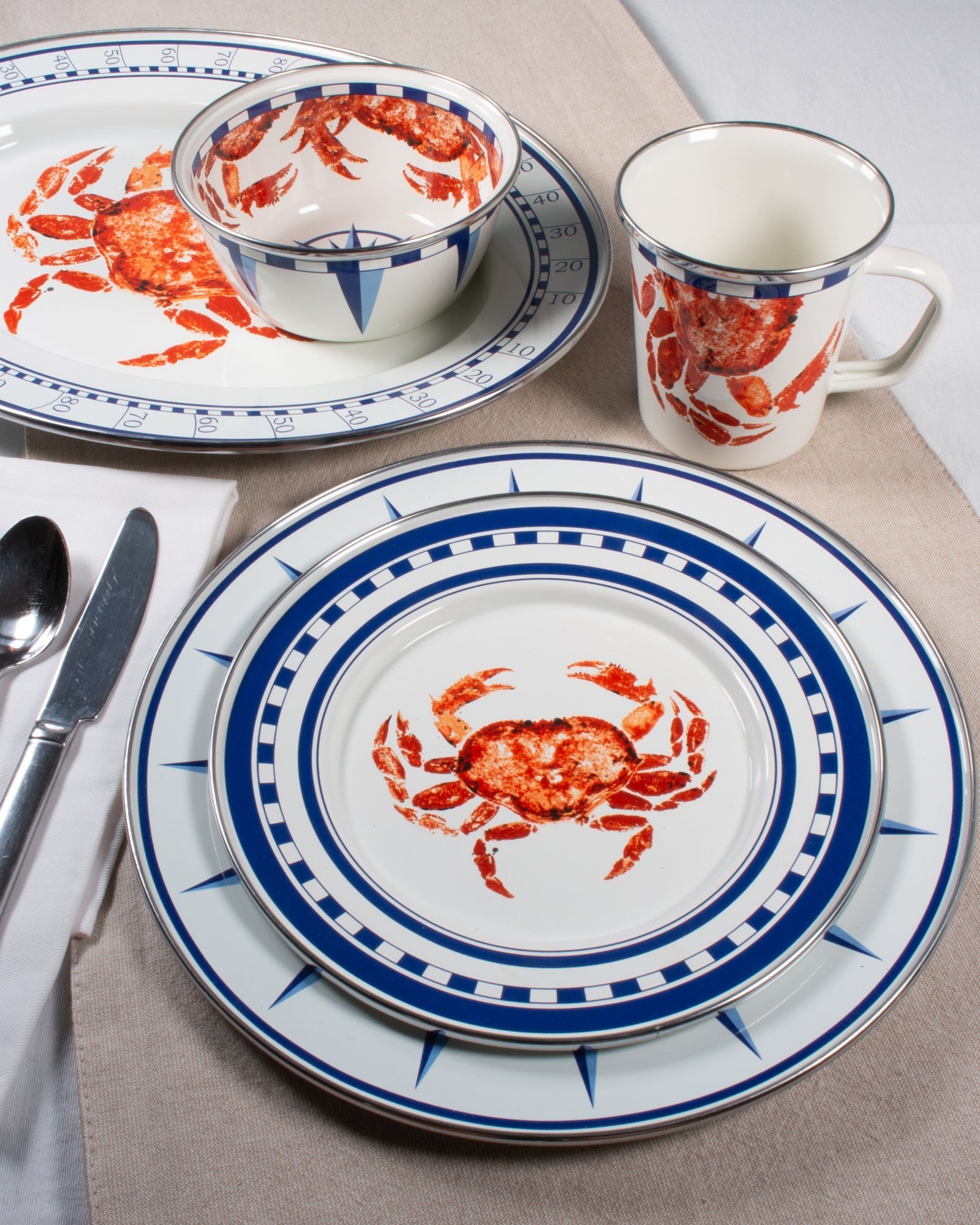 Crab House Chargers - Set of 2