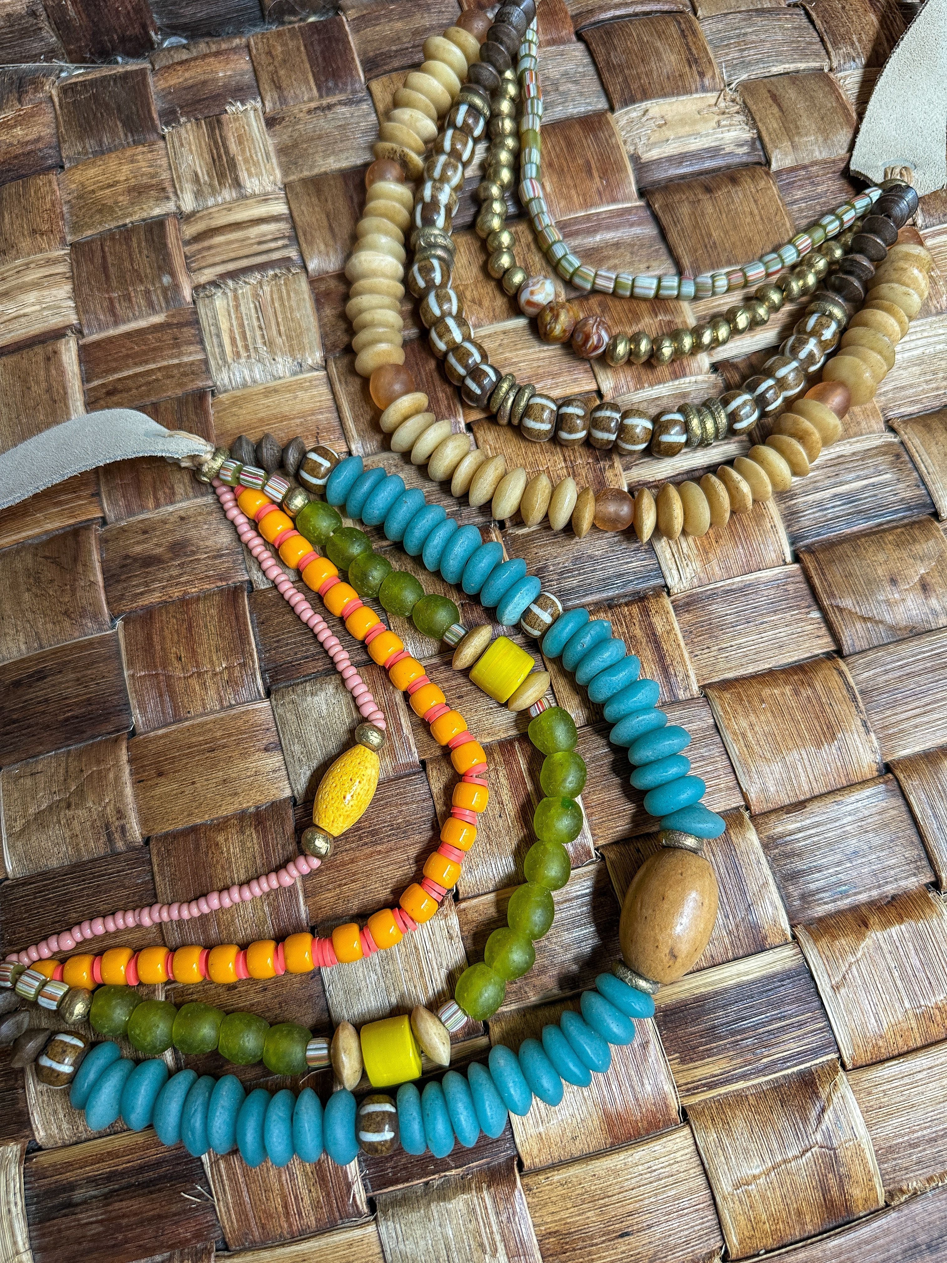 Luxe Layered Necklace | Brown