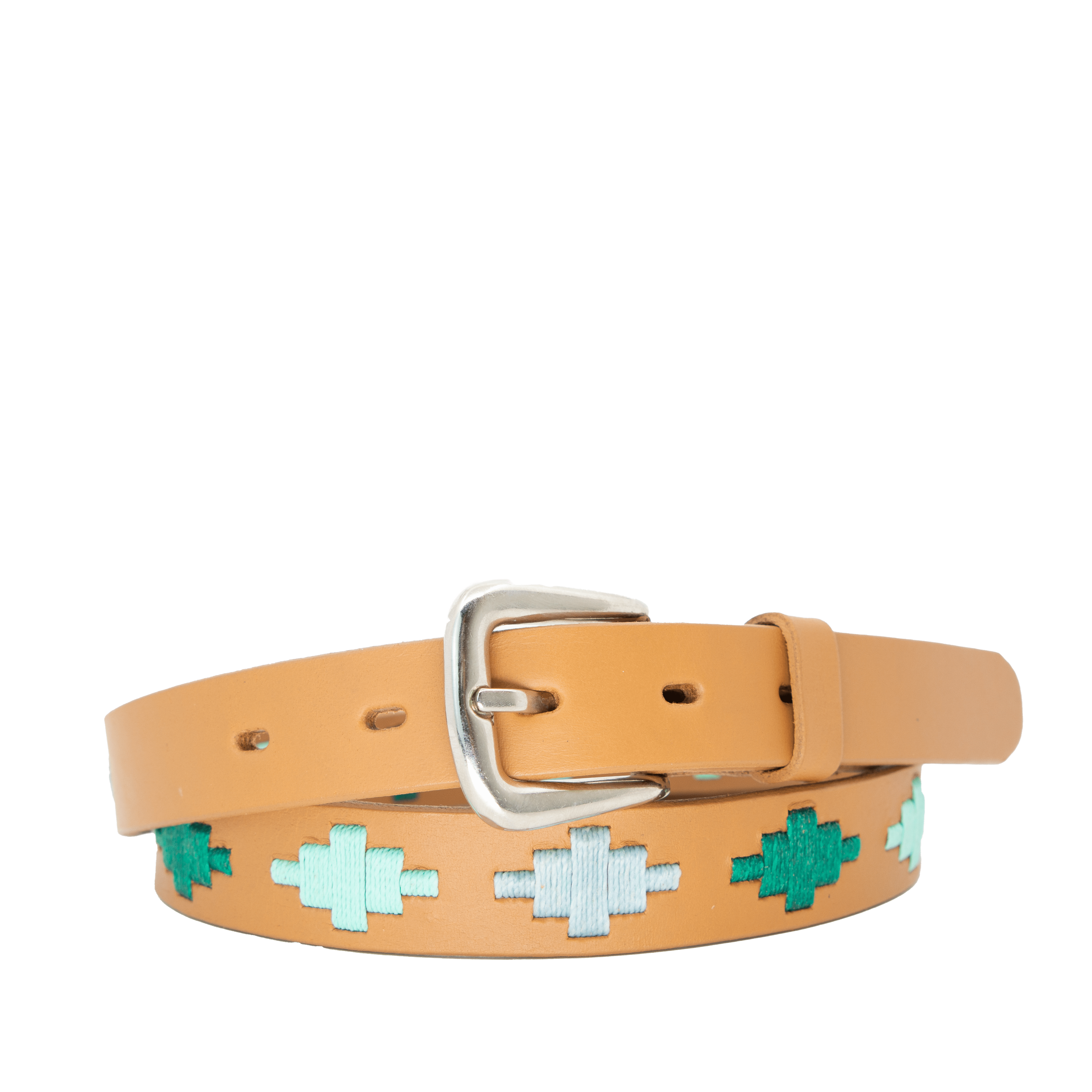 Limited Edition: Diamante Azul Women's Polo Belt - Thin