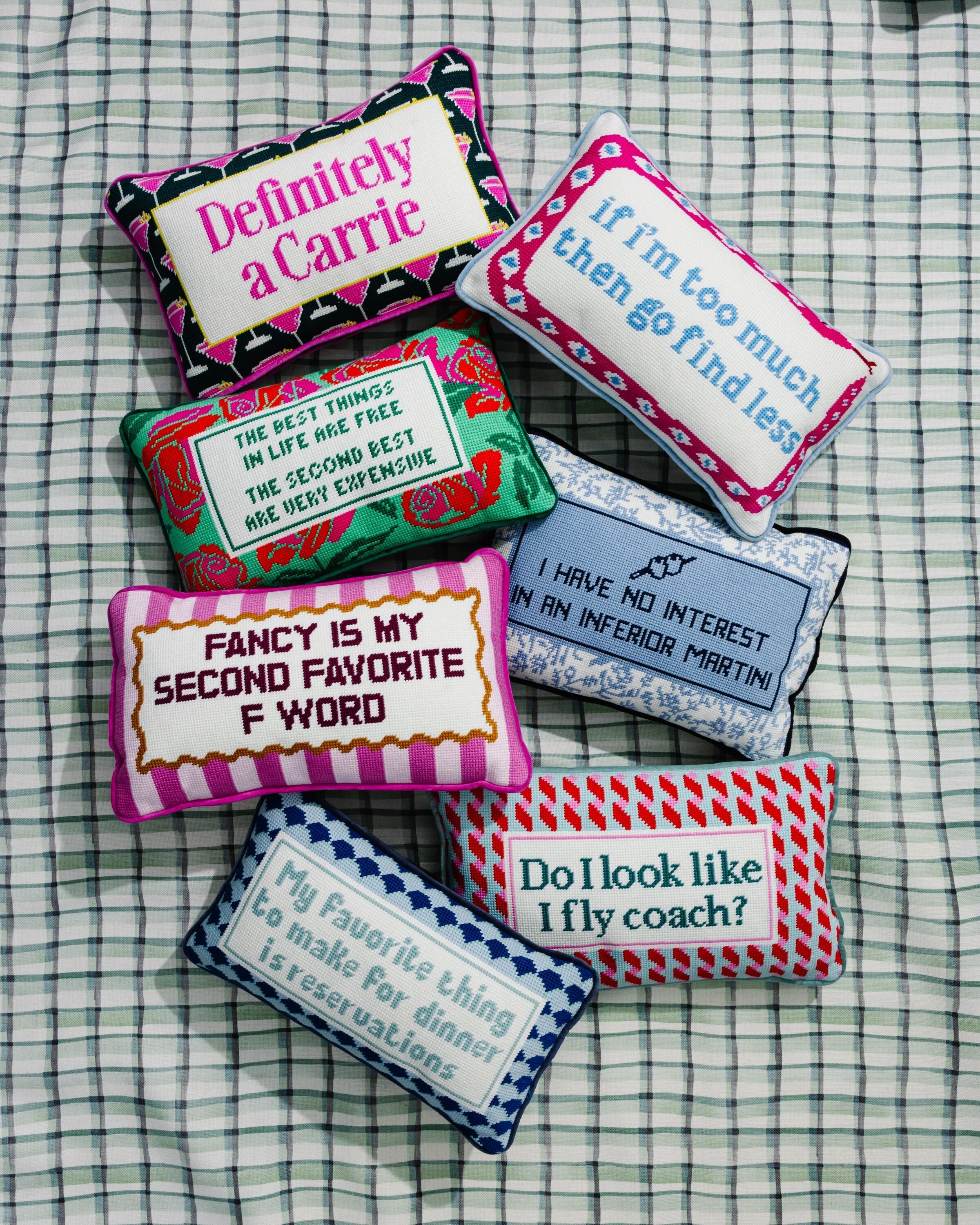 Expensive Needlepoint Pillow