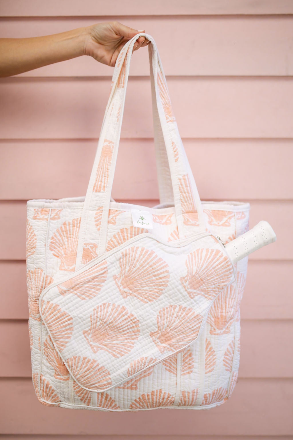the pickleball bag - palm beach pink