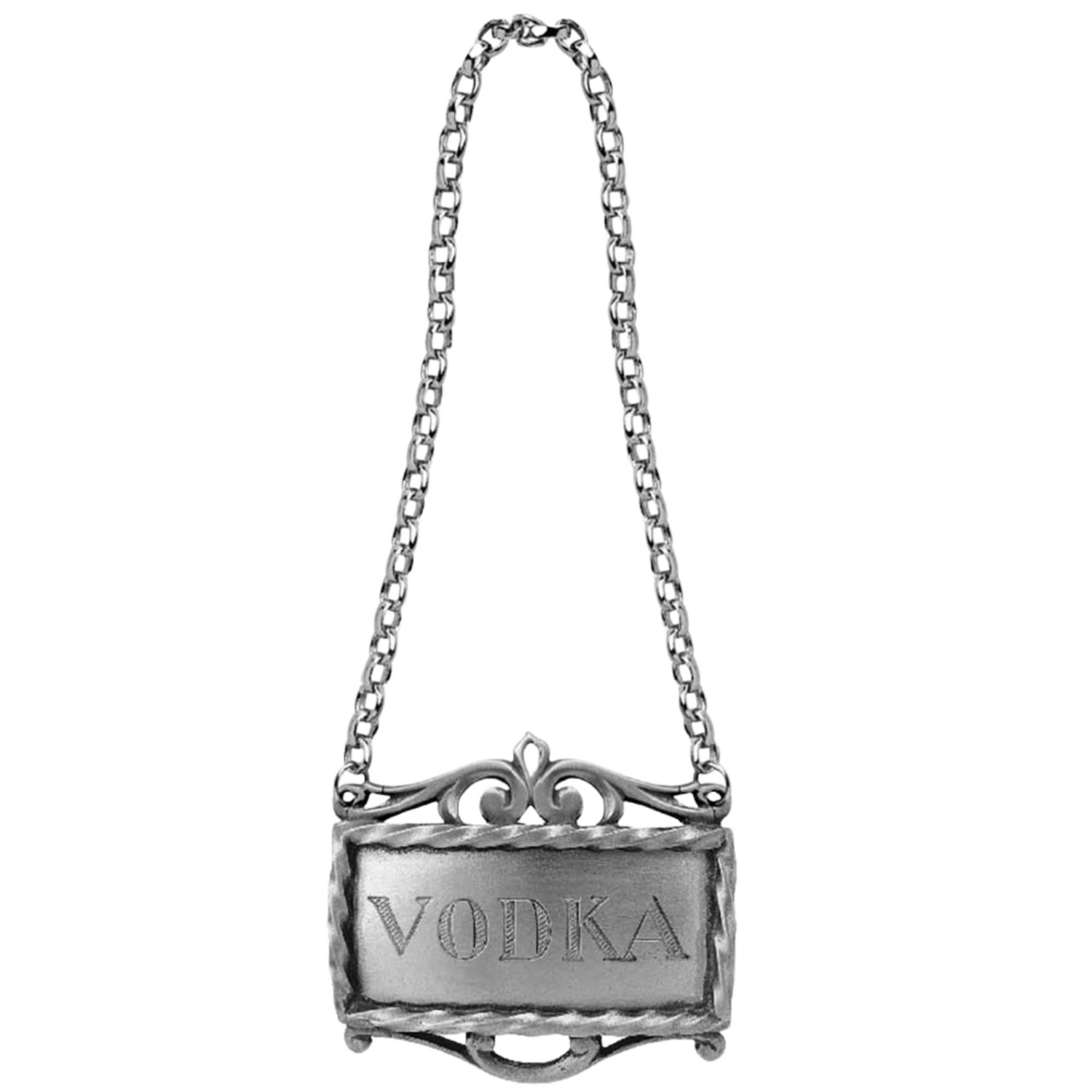 Pewter Decanter Labels