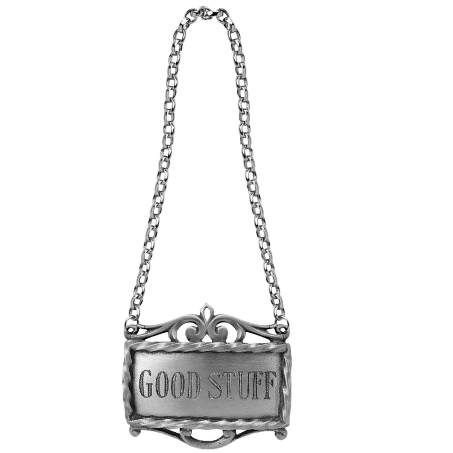 Pewter Decanter Labels