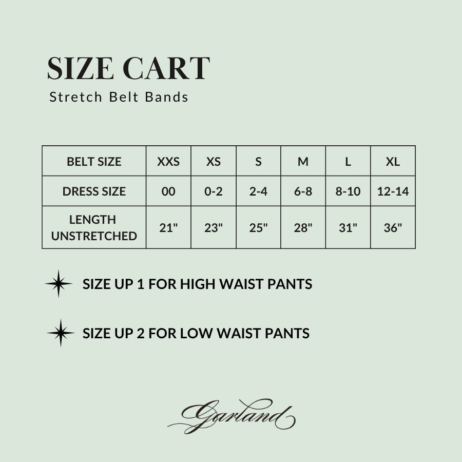Stretch Raffia Belt Band - Light