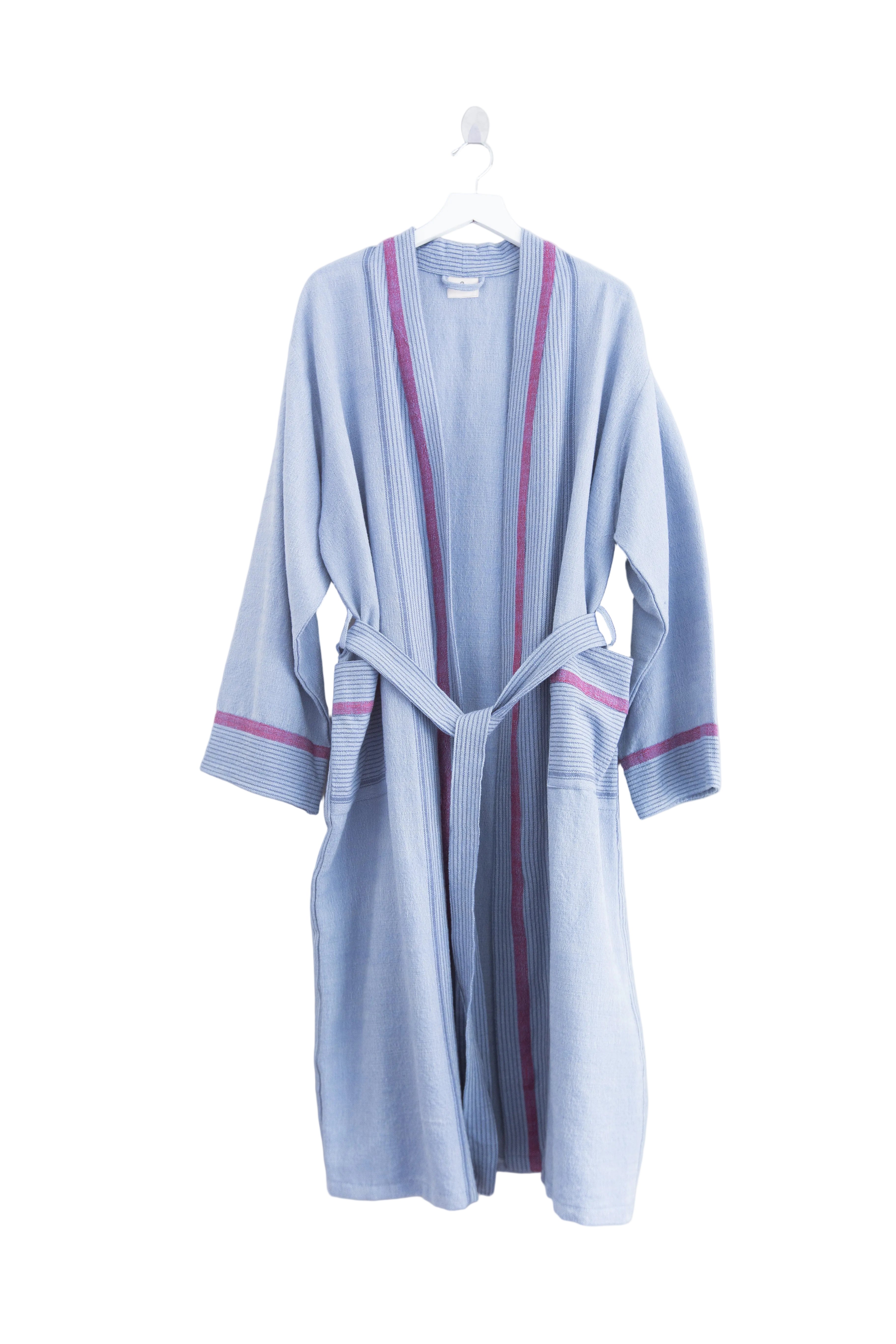 Denim Wash Tribeca Long Bathrobe