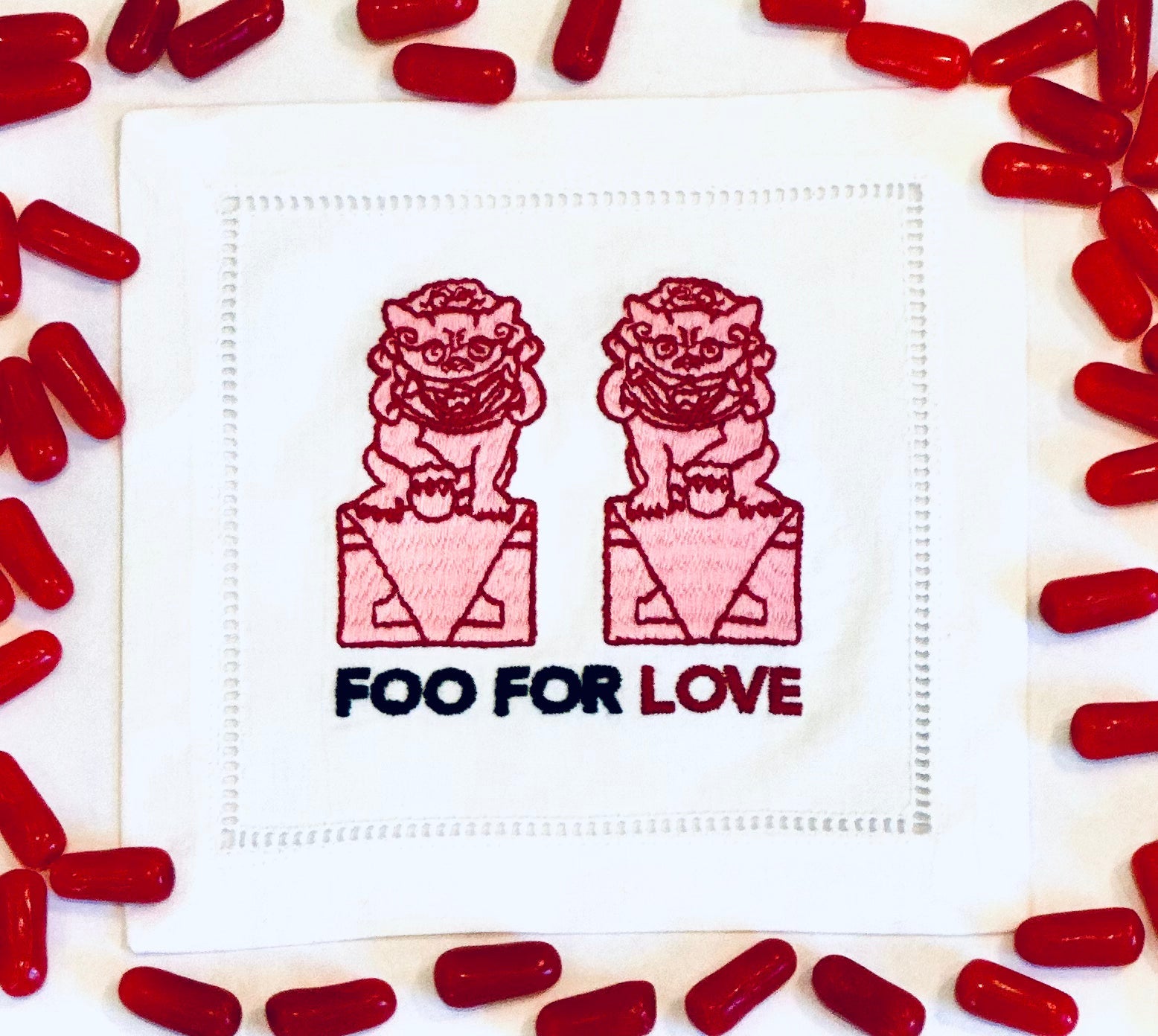 With Love Cocktail Napkins