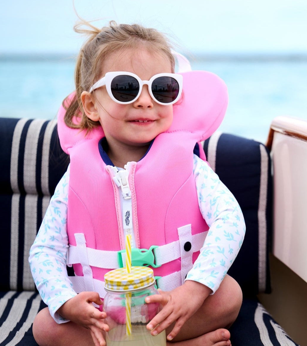 Pink USCG Life Jacket (0-30 lbs)
