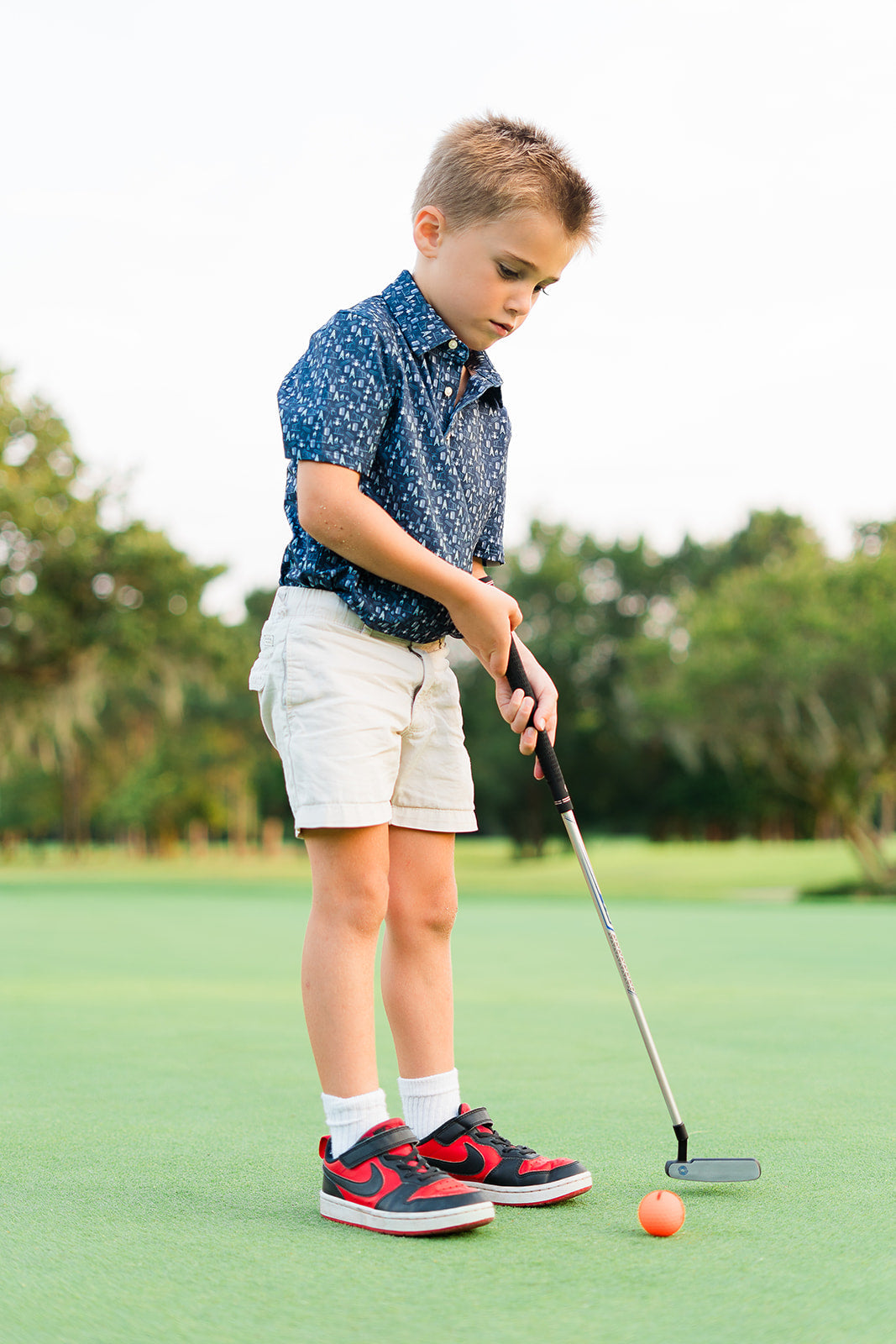 Little Jack "Boom Town" Kids Golf Polo