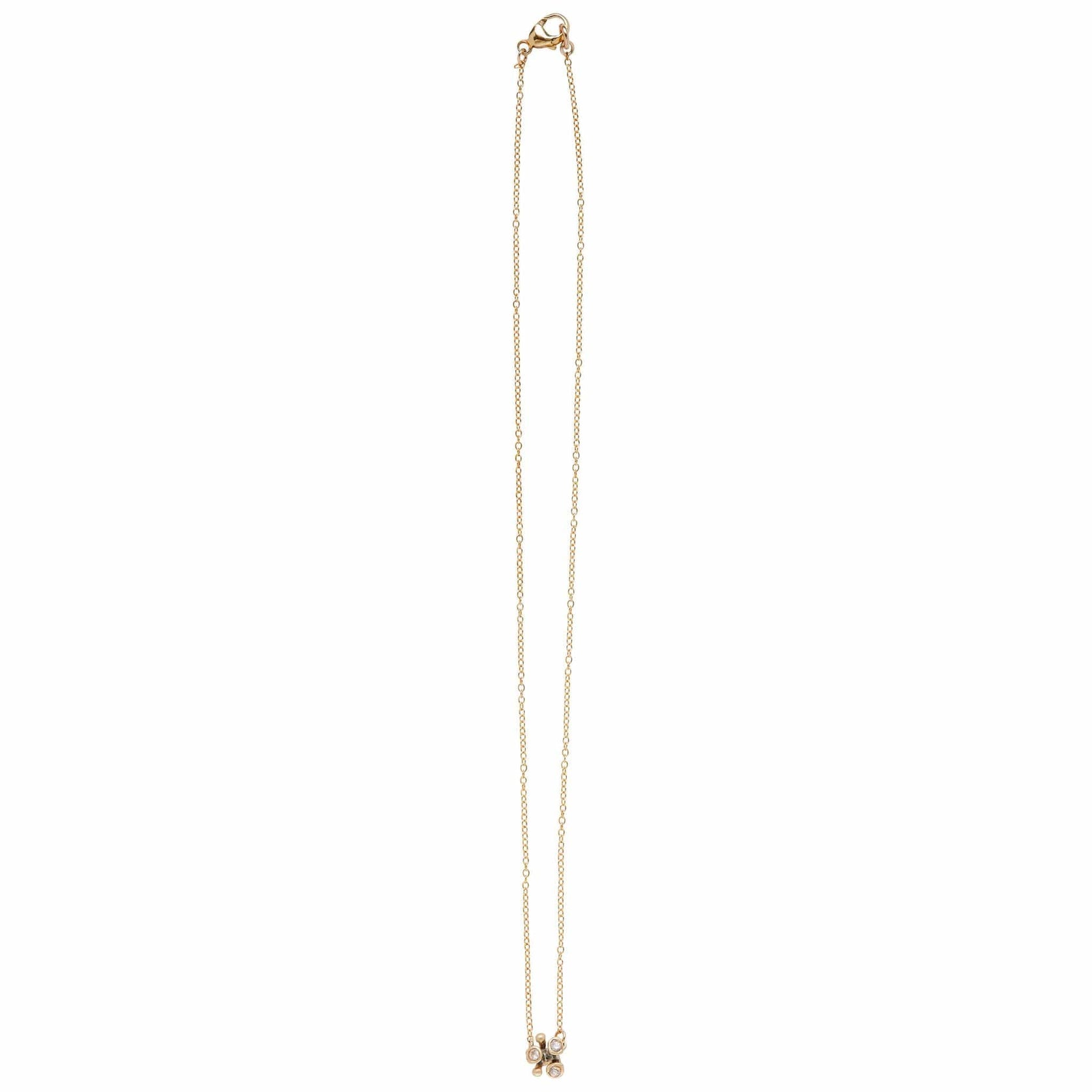 Blossom Bronze Pendant Necklace